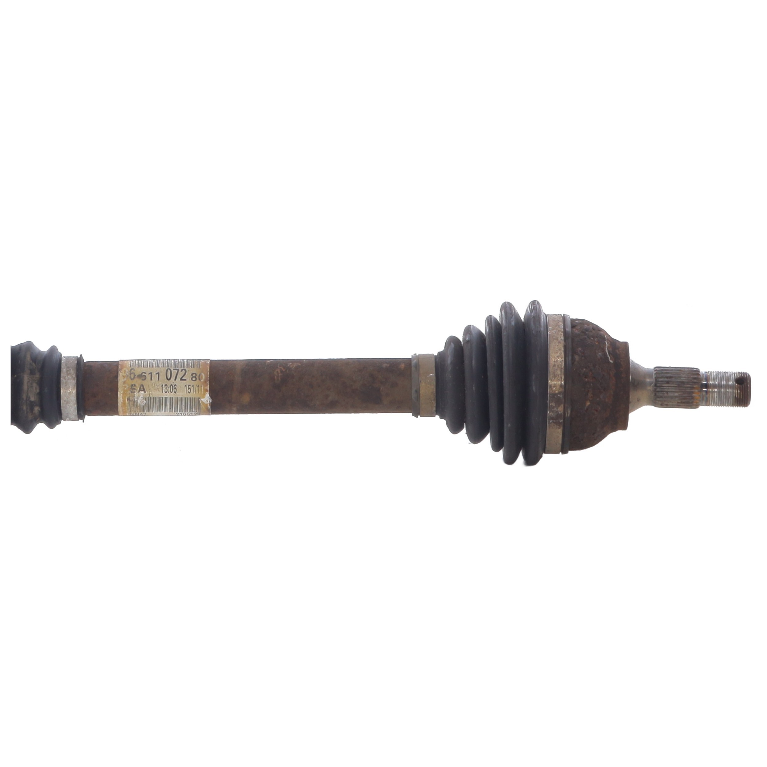 Cardan droit (transmission) pour CITROEN C4 2 PHASE 1 Cardan droit (transmission) pour CITROEN C4 2 PHASE 1