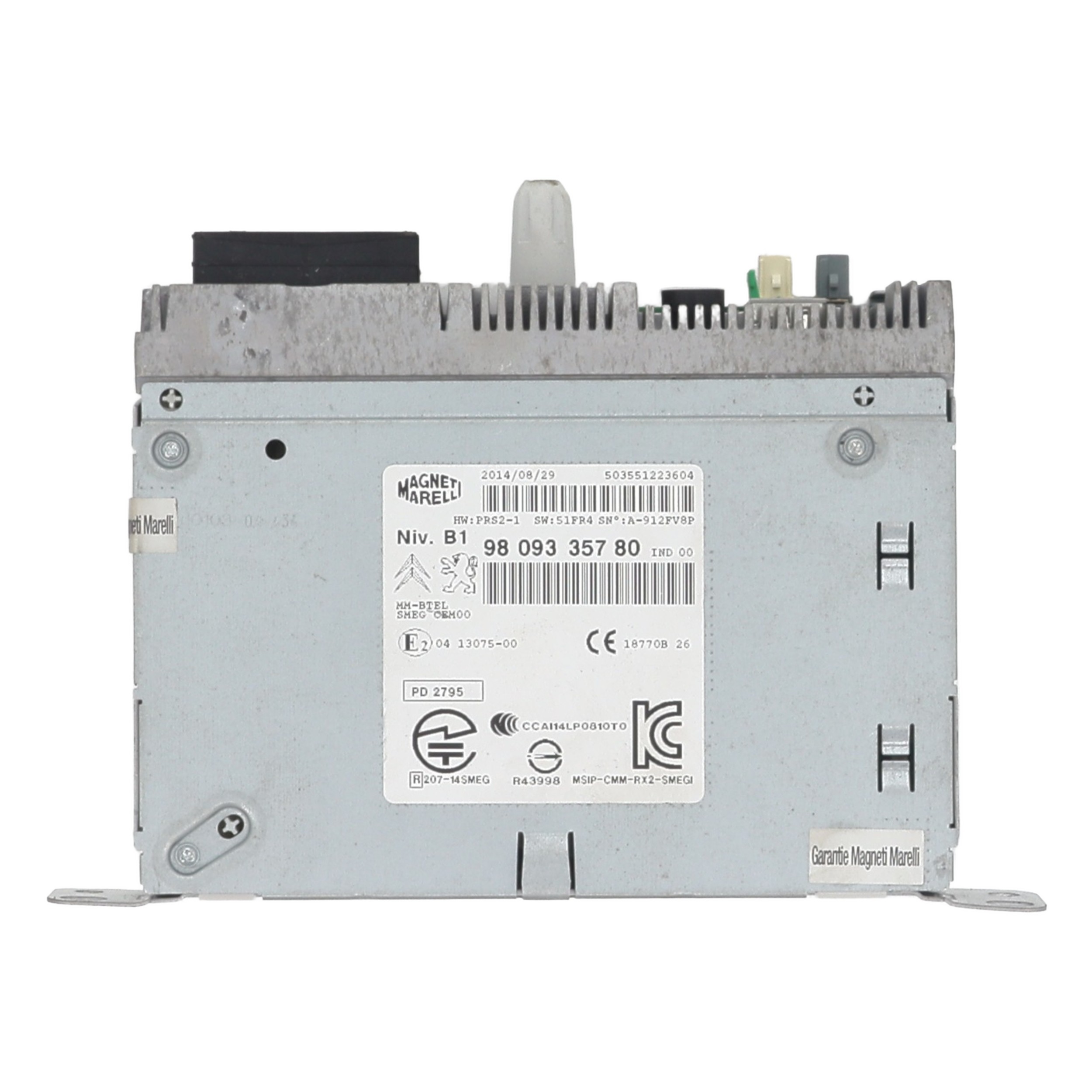 Autoradio d'origine pour CITROEN C4 CACTUS Autoradio d'origine pour CITROEN C4 CACTUS
