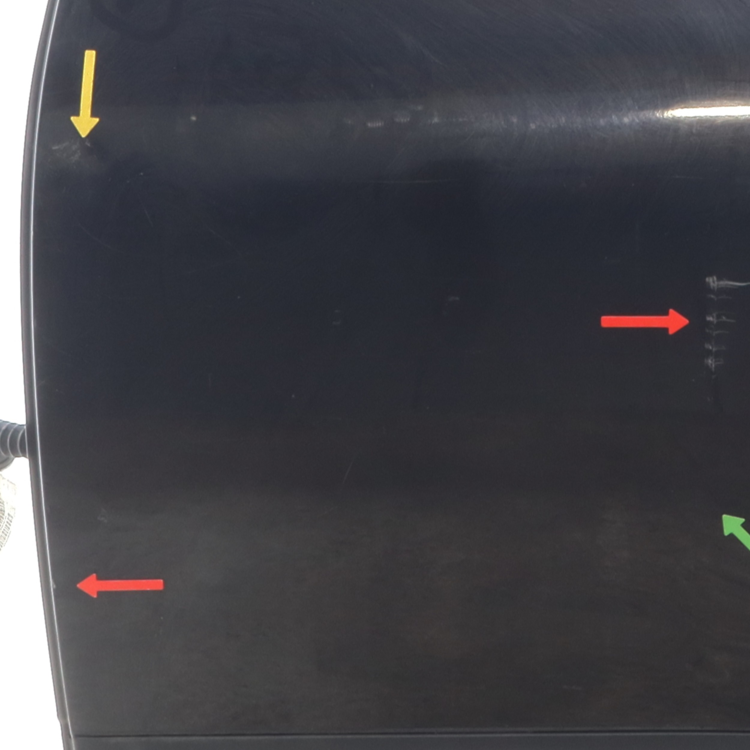 Porte arriere gauche pour NISSAN QASHQAI 1 PHASE 1 Porte arriere gauche pour NISSAN QASHQAI 1 PHASE 1