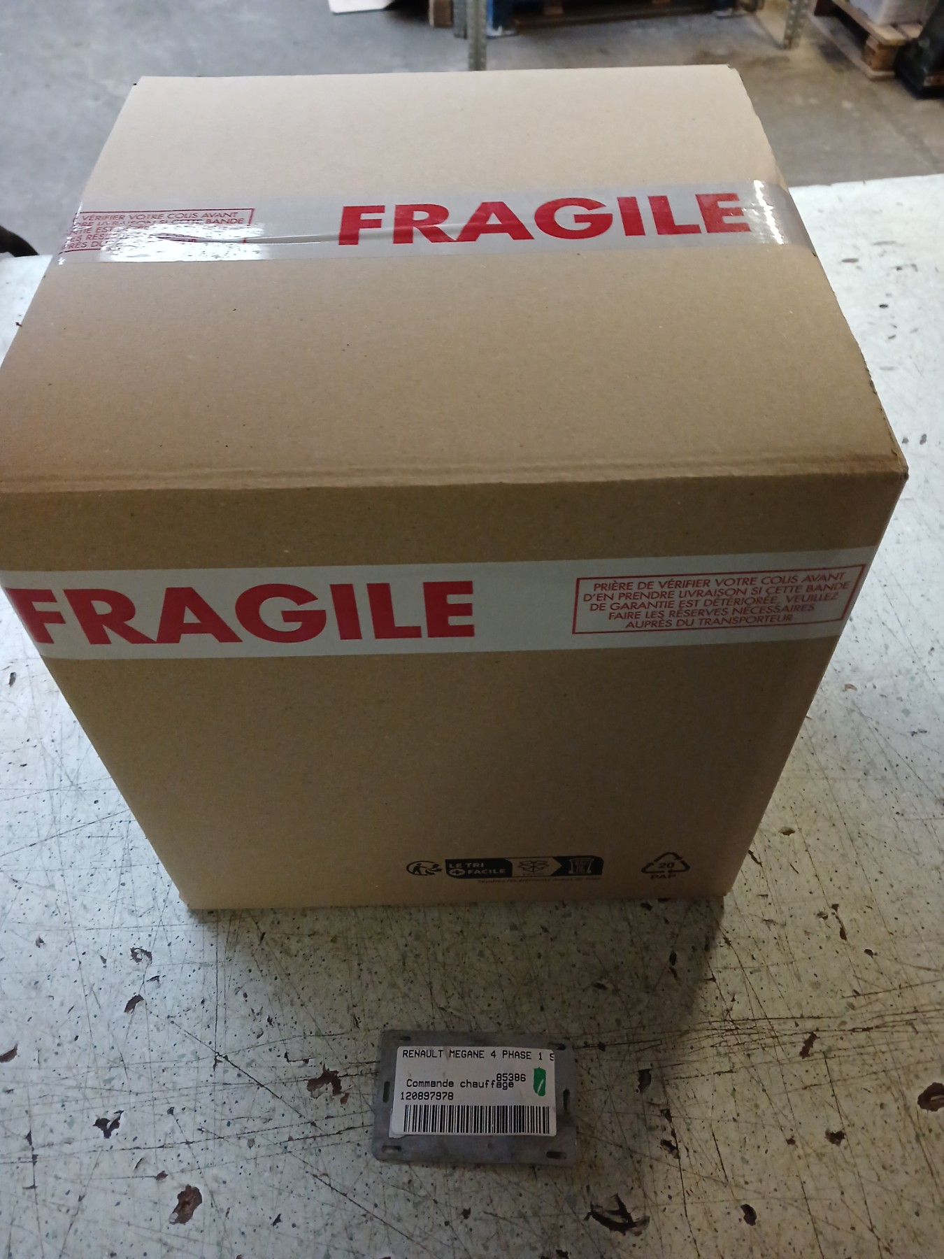 Commande chauffage pour RENAULT MEGANE 4 PHASE 1 Commande chauffage pour RENAULT MEGANE 4 PHASE 1