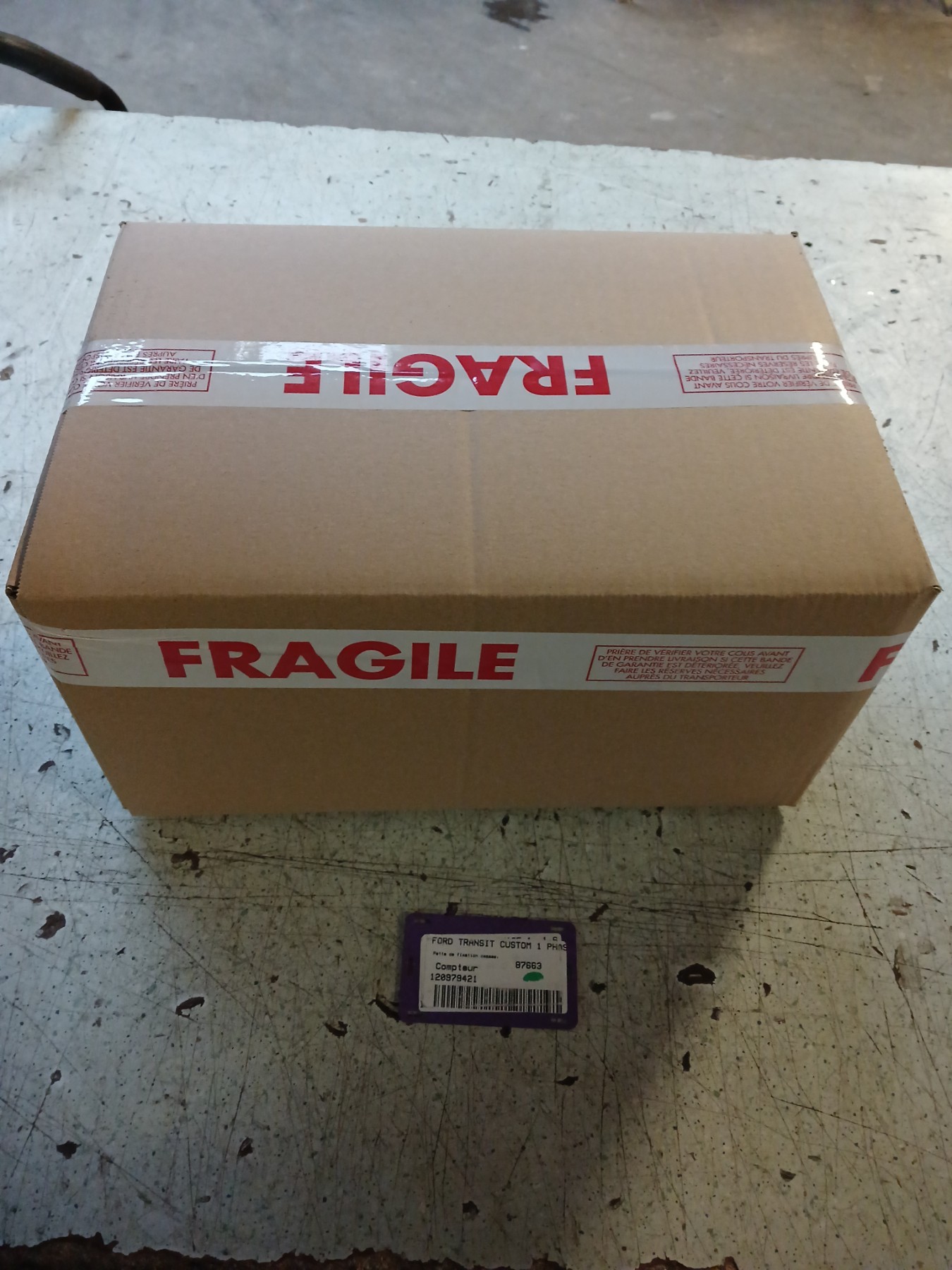 Compteur pour FORD TRANSIT CUSTOM 1 PHASE 2 Compteur pour FORD TRANSIT CUSTOM 1 PHASE 2