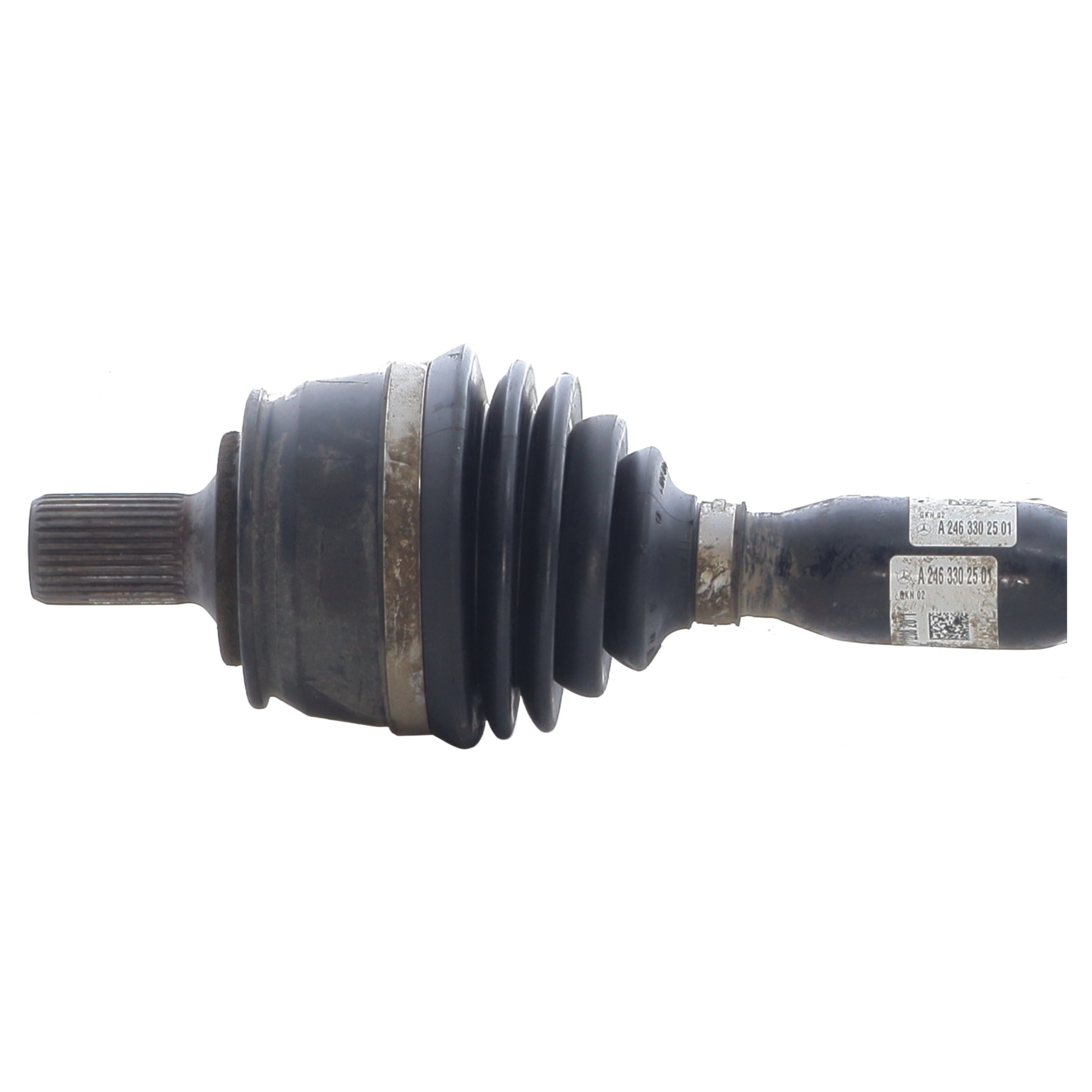 Cardan gauche (transmission) pour MERCEDES CLASSE A 176 PHASE 2 Cardan gauche (transmission) pour MERCEDES CLASSE A 176 PHASE 2
