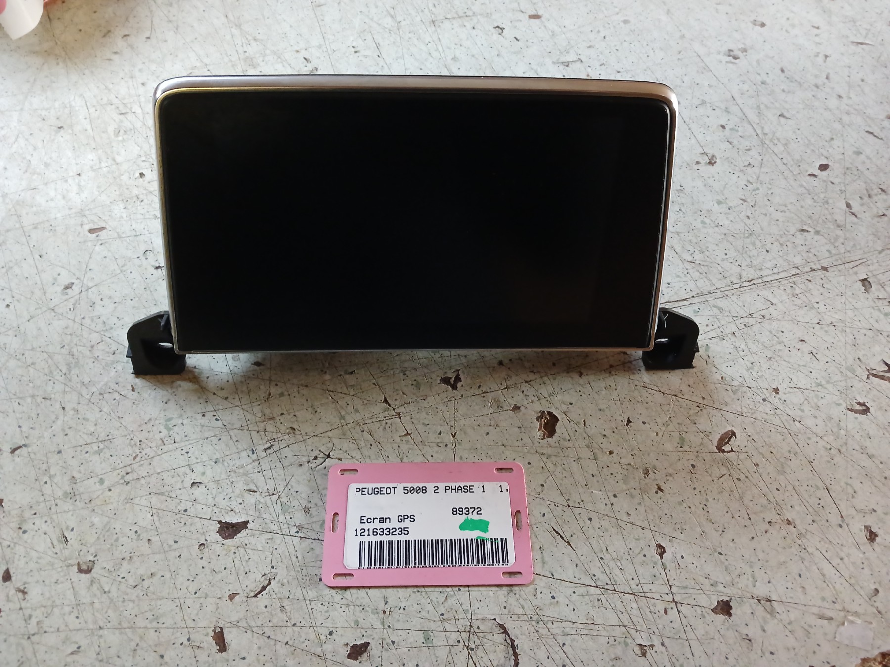 Ecran GPS pour PEUGEOT 5008 2 PHASE 1 Ecran GPS pour PEUGEOT 5008 2 PHASE 1