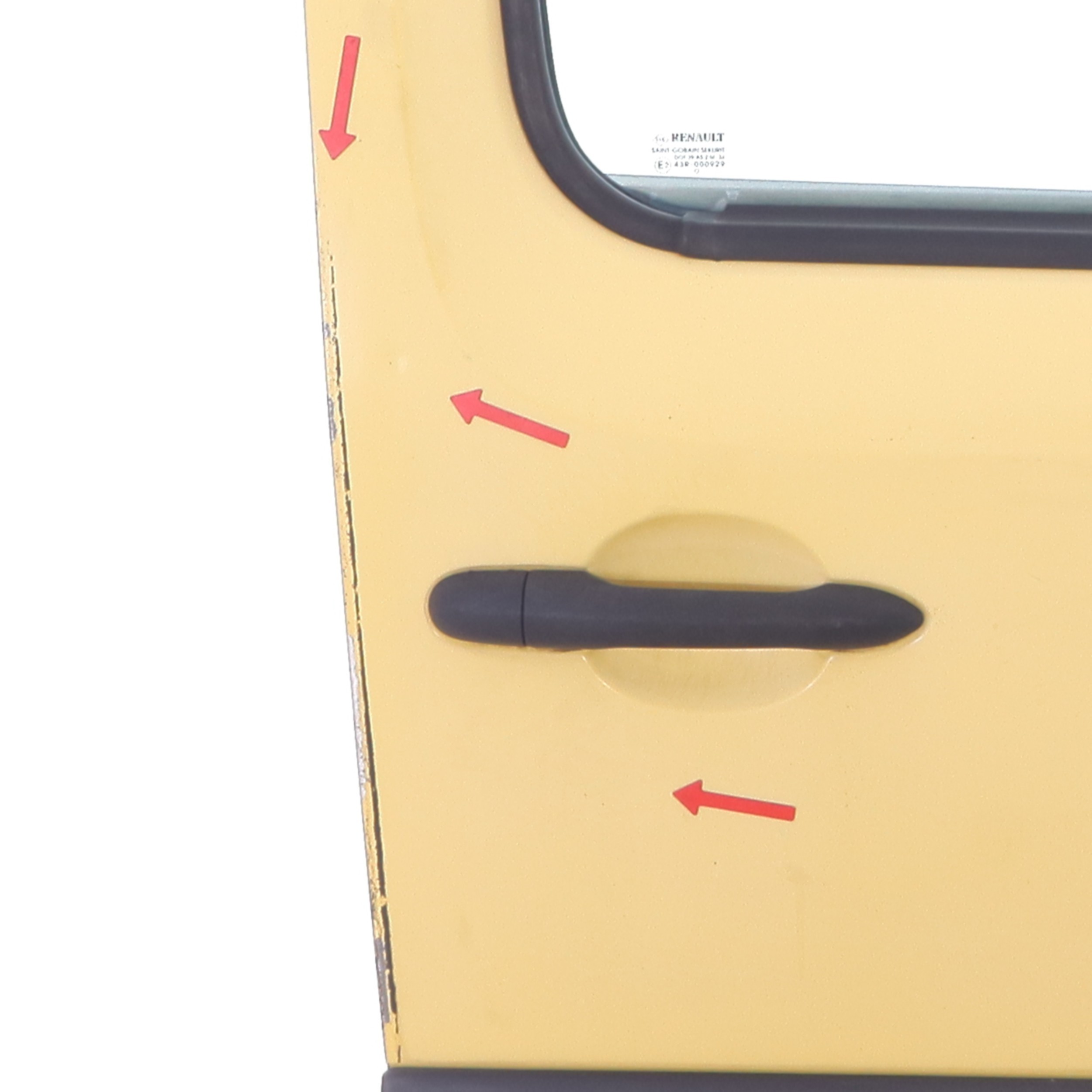 Porte avant droit pour RENAULT KANGOO II Porte avant droit pour RENAULT KANGOO II