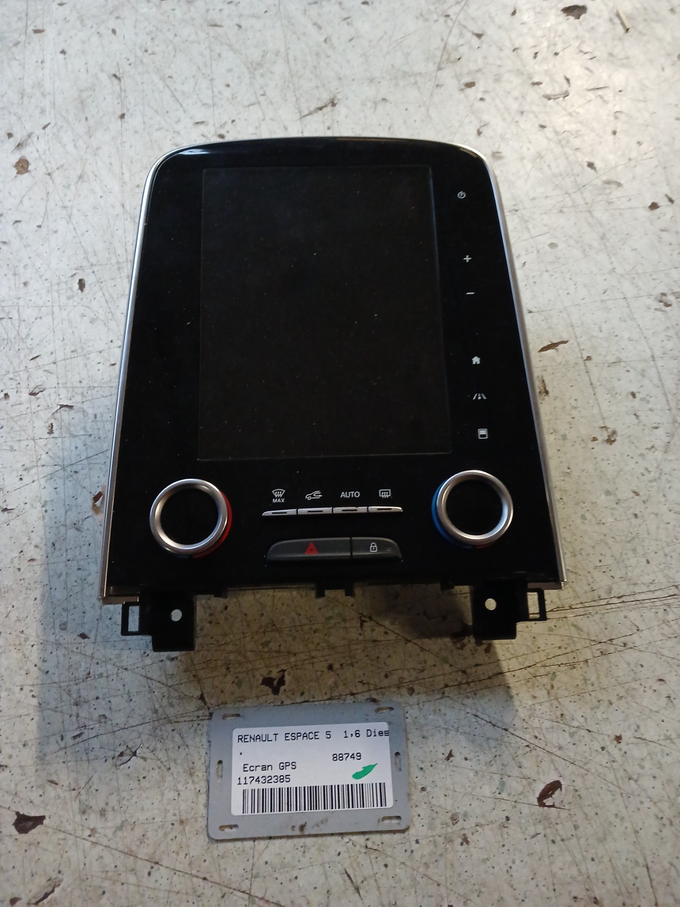 Ecran GPS pour RENAULT ESPACE 5 Ecran GPS pour RENAULT ESPACE 5