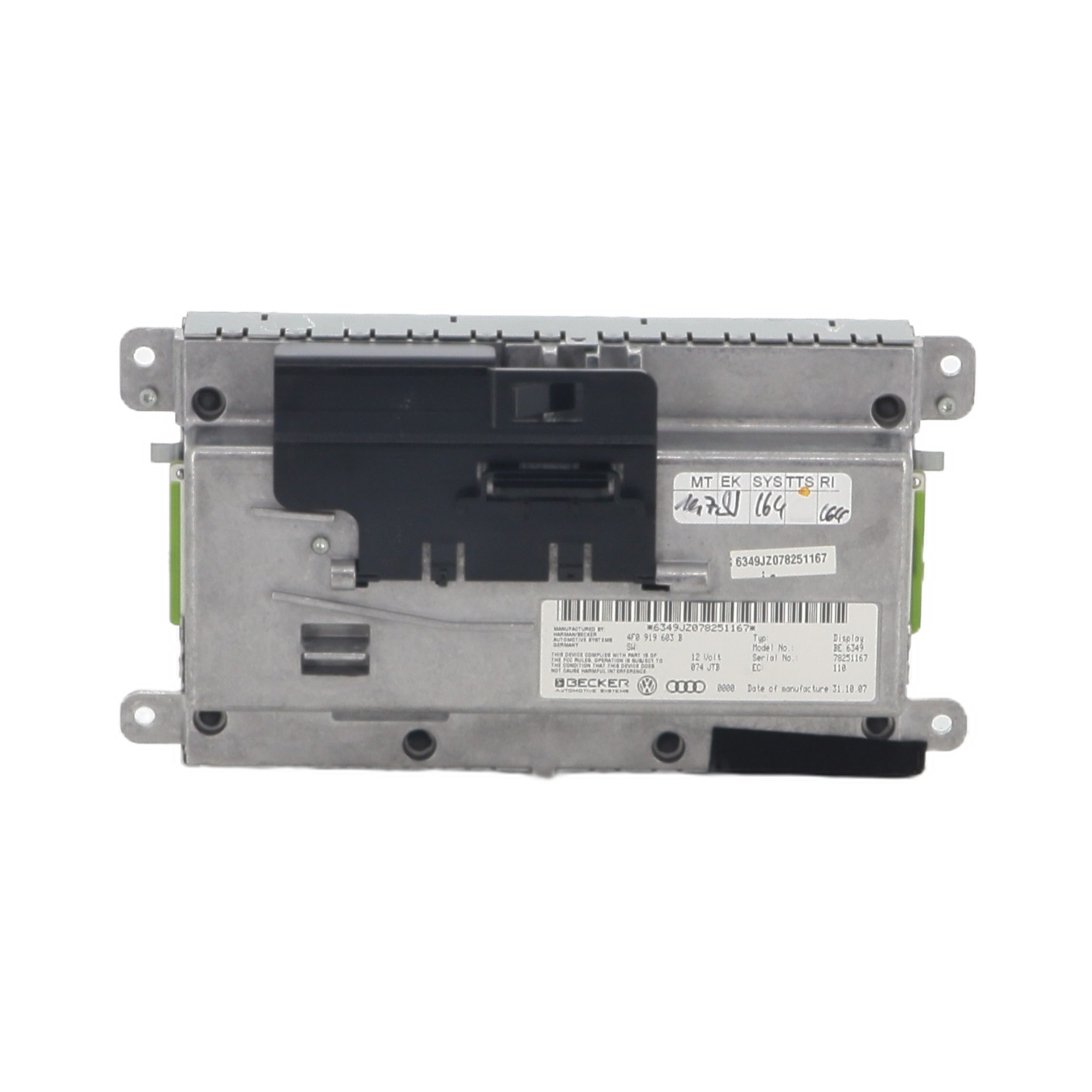 Autoradio d'origine pour AUDI A6 3 ALLROAD PHASE 1 BREAK Autoradio d'origine pour AUDI A6 3 ALLROAD PHASE 1 BREAK