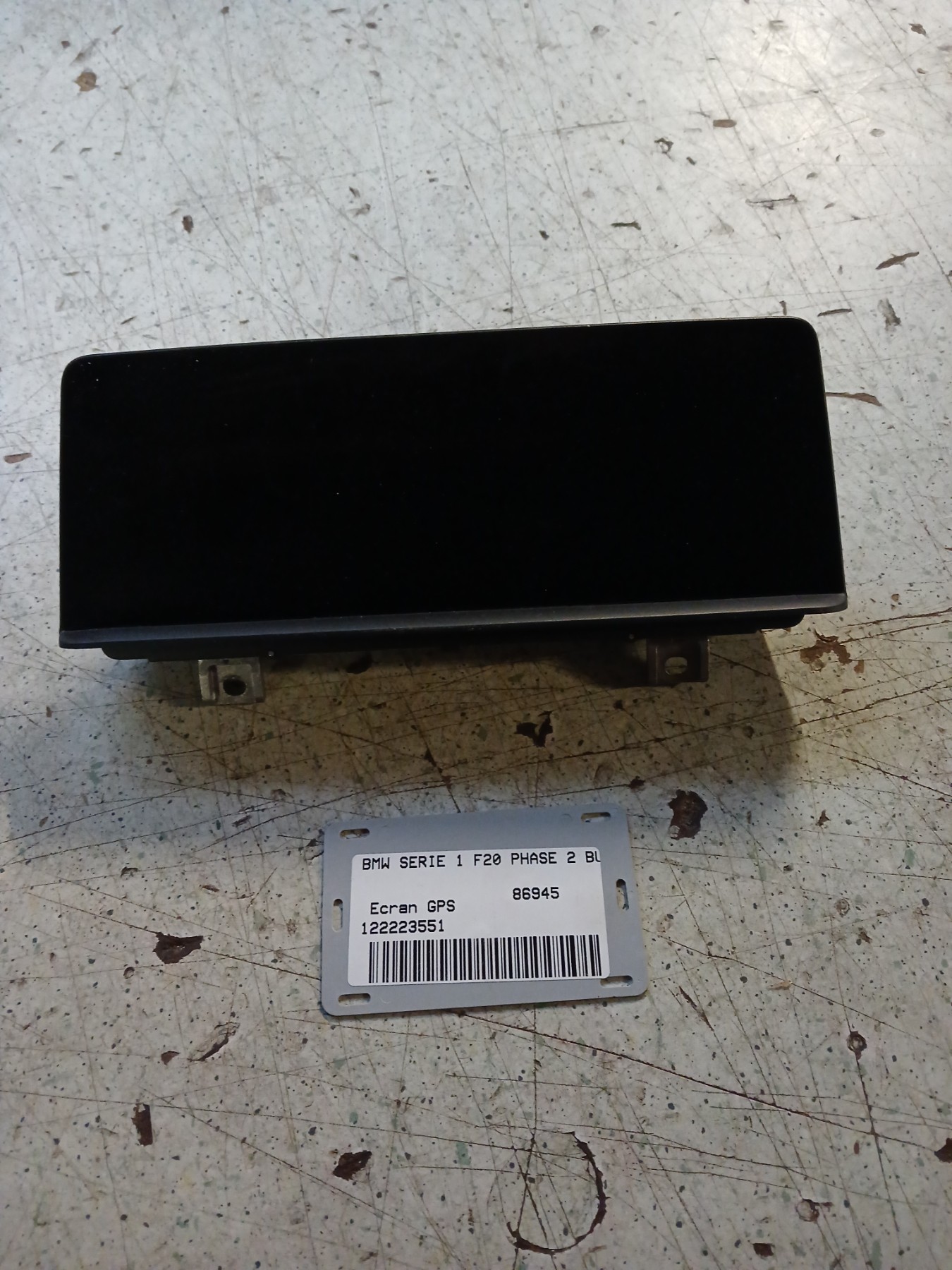 Ecran GPS pour BMW SERIE 1 F20 PHASE 2 Ecran GPS pour BMW SERIE 1 F20 PHASE 2