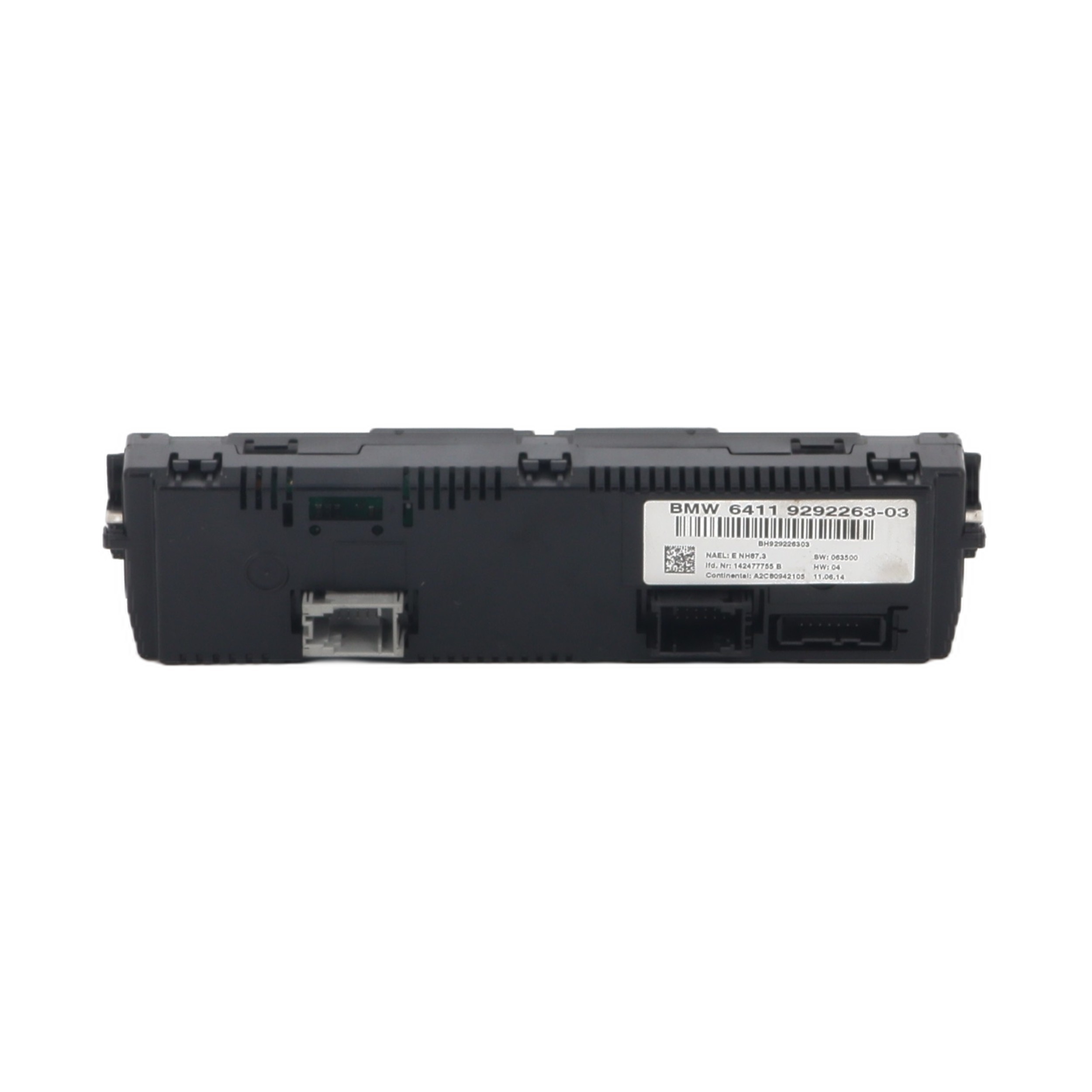 Commande chauffage pour BMW X1 E84 PHASE 2 Commande chauffage pour BMW X1 E84 PHASE 2