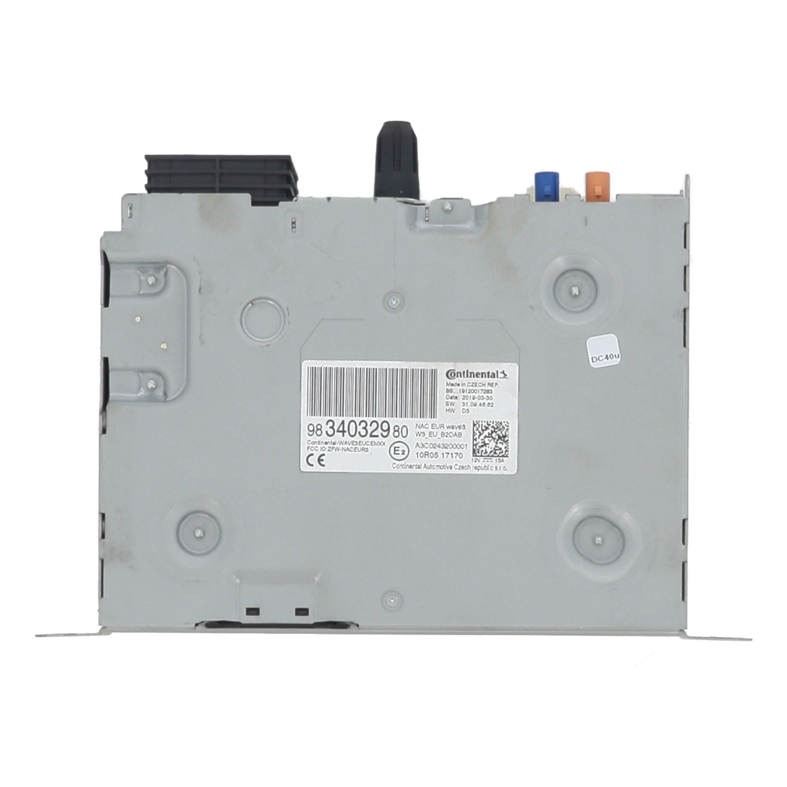 Autoradio d'origine pour CITROEN BERLINGO 3 M Autoradio d'origine pour CITROEN BERLINGO 3 M