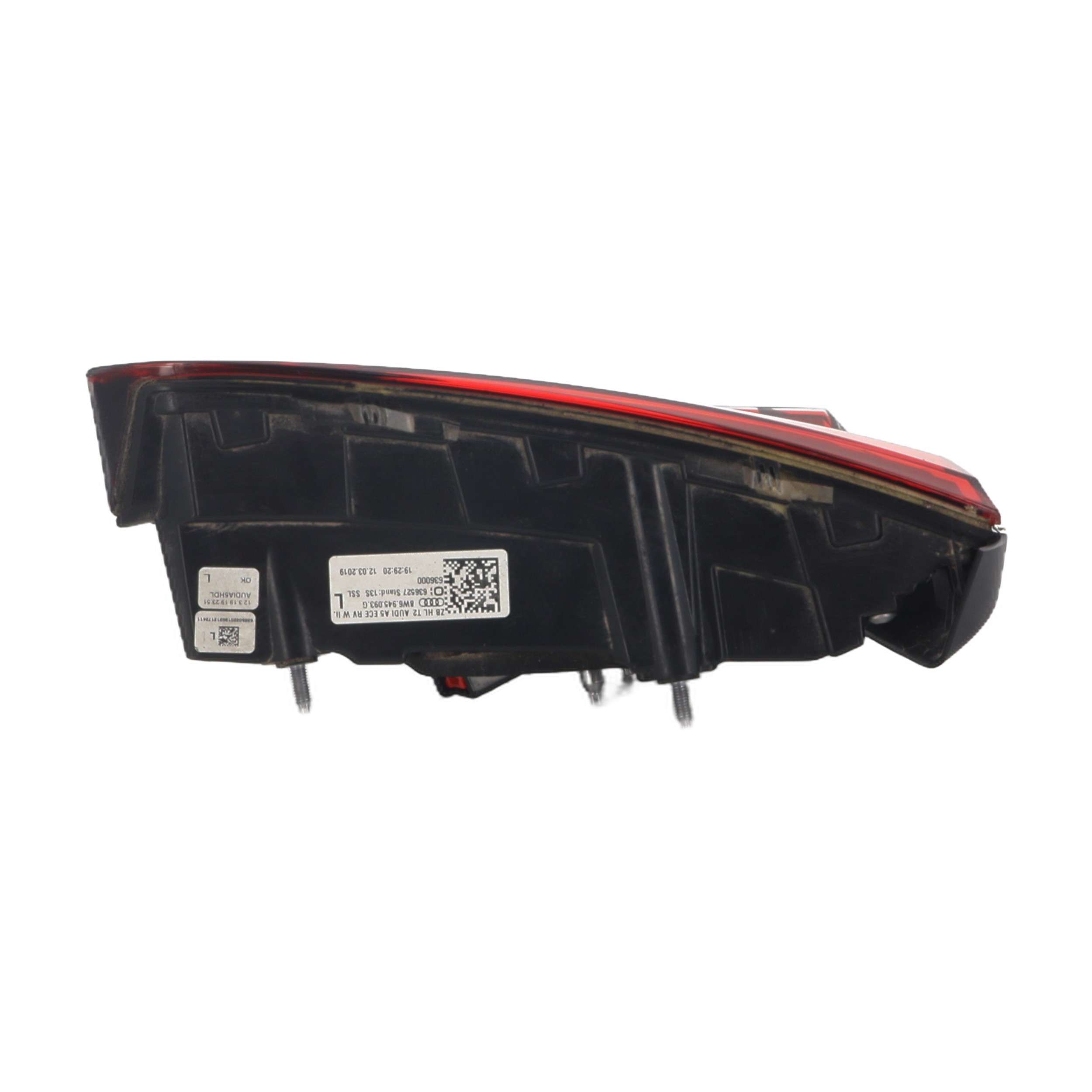 Feu arriere secondaire gauche (feux) pour AUDI A5 2 SPORTBACK PHASE 1 Feu arriere secondaire gauche (feux) pour AUDI A5 2 SPORTBACK PHASE 1