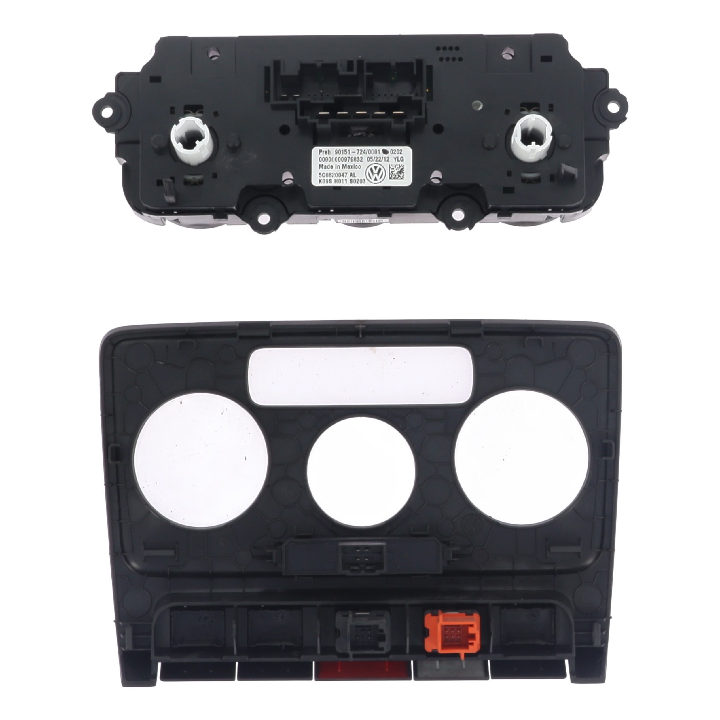 Commande chauffage pour VOLKSWAGEN BEETLE 2 PHASE 1 Commande chauffage pour VOLKSWAGEN BEETLE 2 PHASE 1
