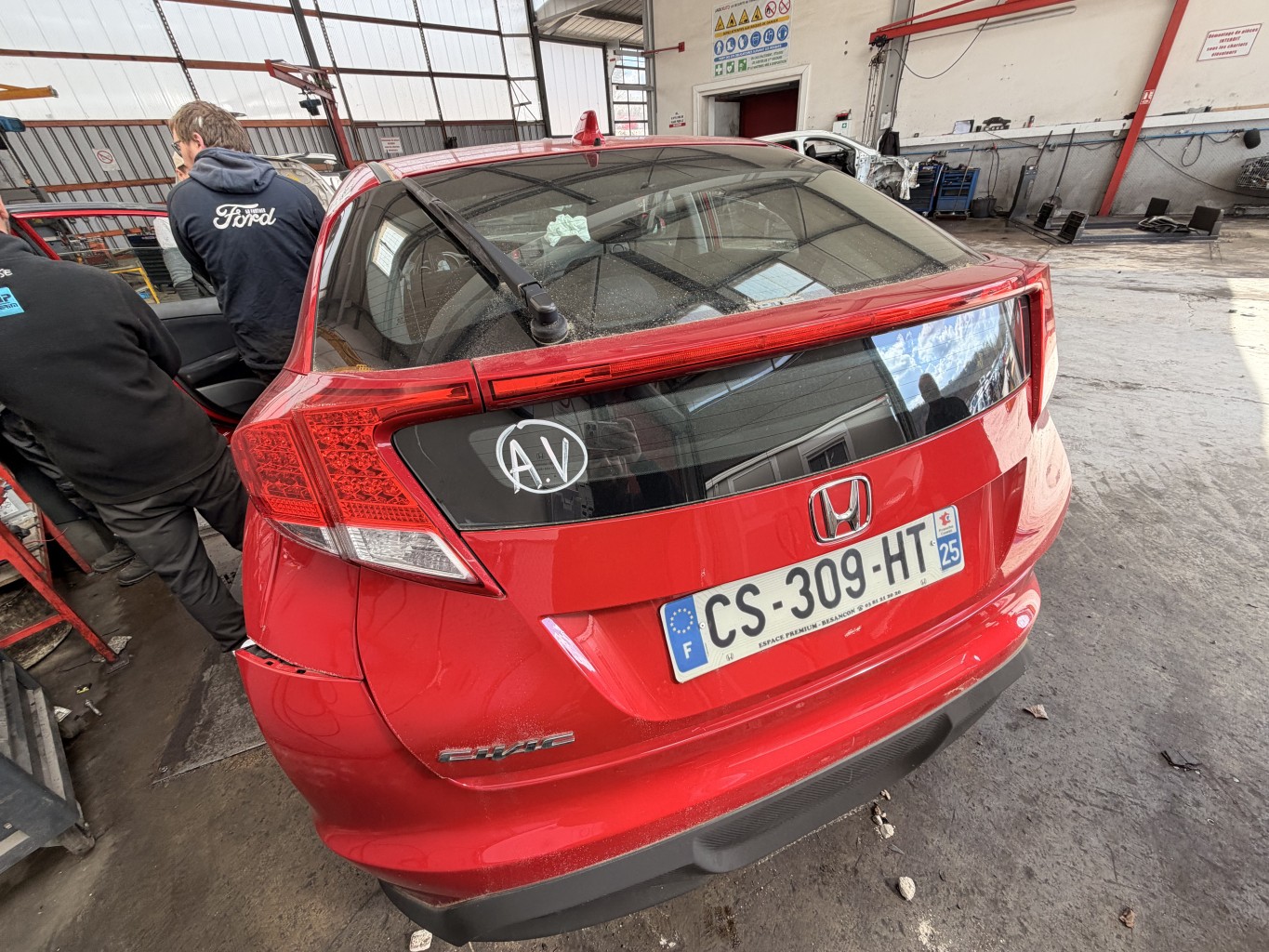 Malle/Hayon arriere pour HONDA CIVIC 9 PHASE 1 Malle/Hayon arriere pour HONDA CIVIC 9 PHASE 1