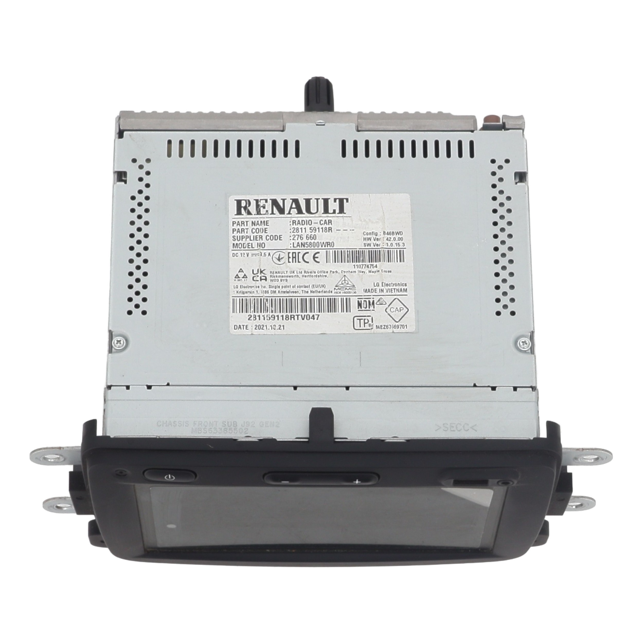 Ecran GPS pour DACIA SPRING Ecran GPS pour DACIA SPRING