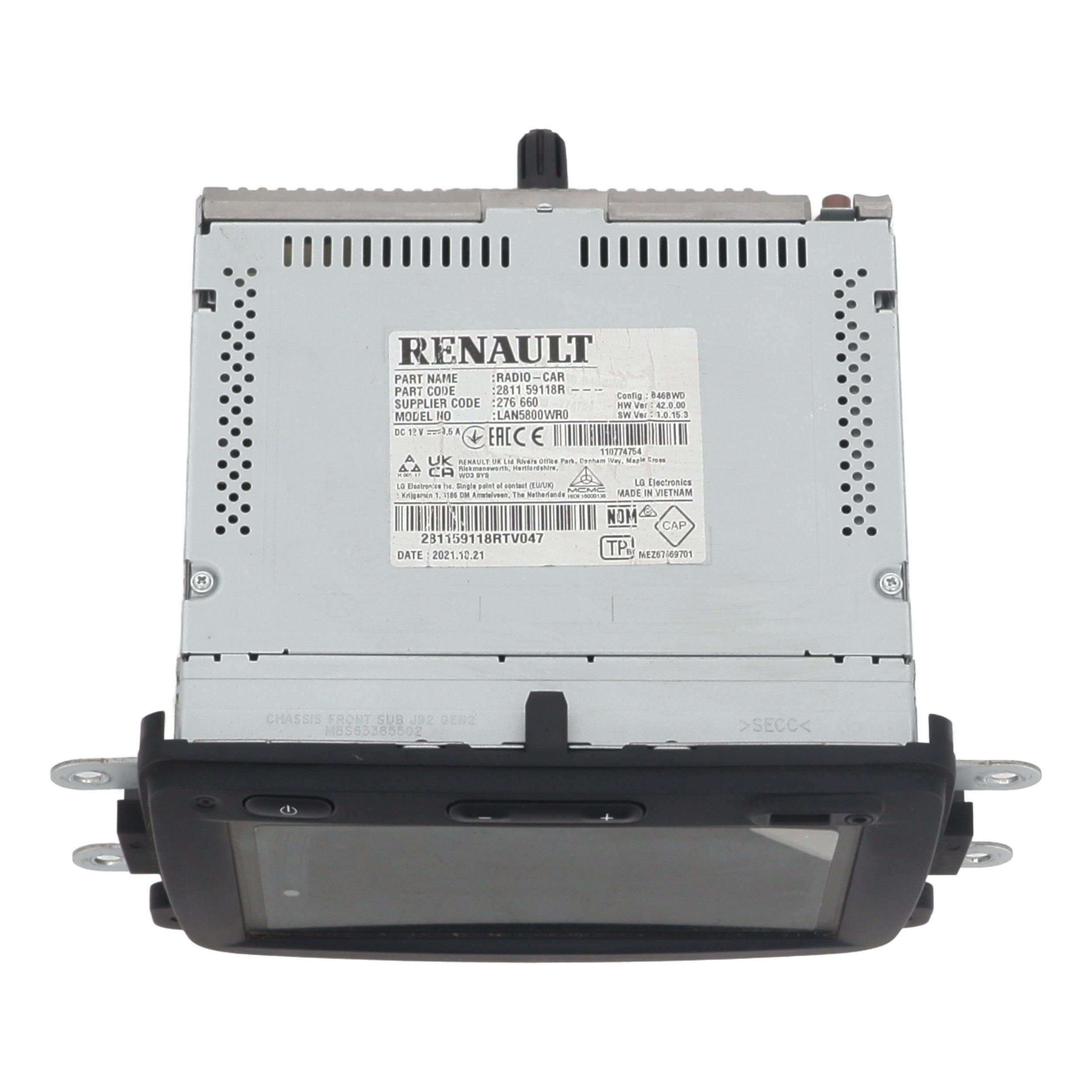 Ecran GPS pour DACIA SPRING Ecran GPS pour DACIA SPRING