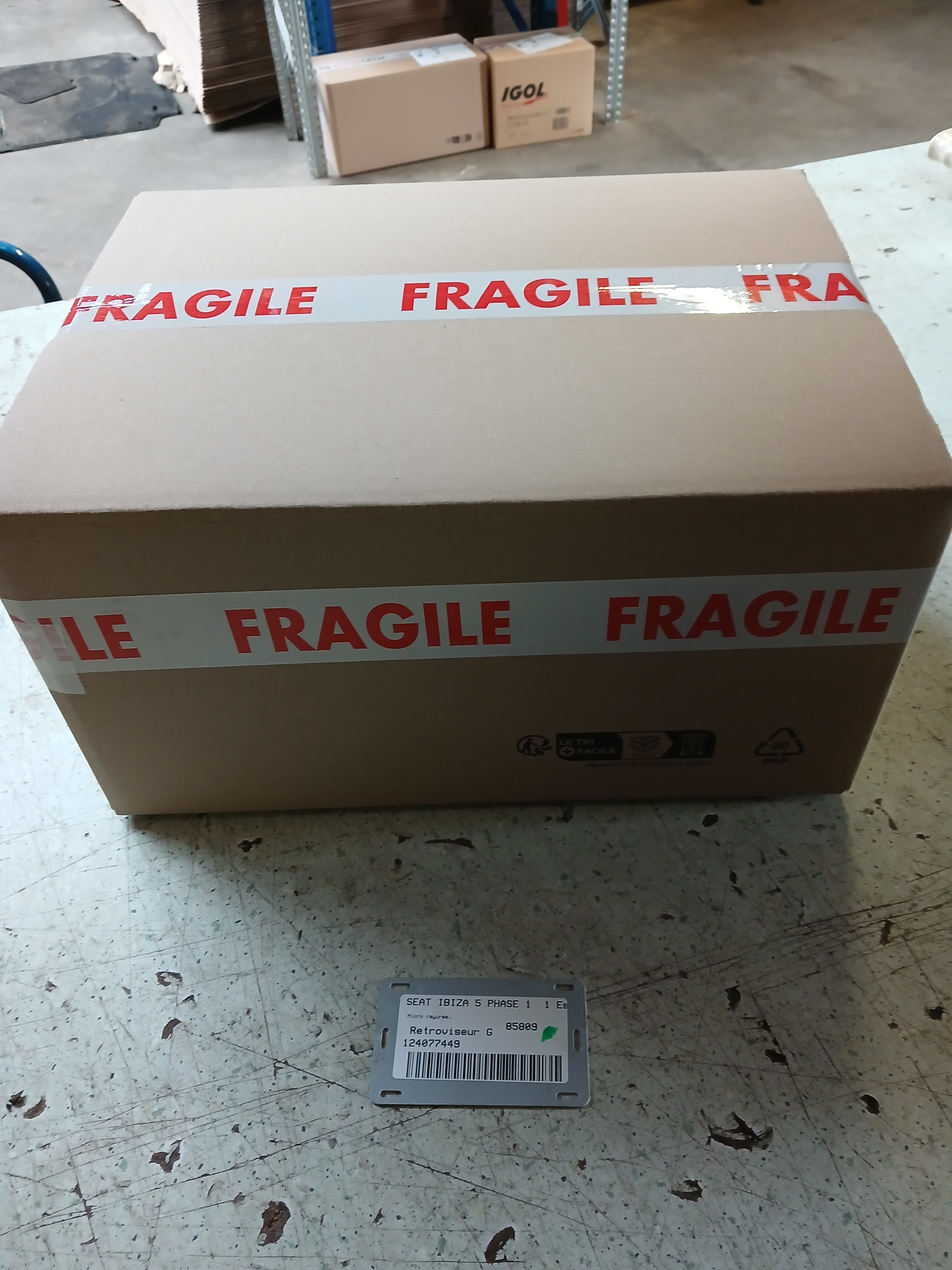 Retroviseur gauche pour SEAT IBIZA 5 PHASE 1 Retroviseur gauche pour SEAT IBIZA 5 PHASE 1