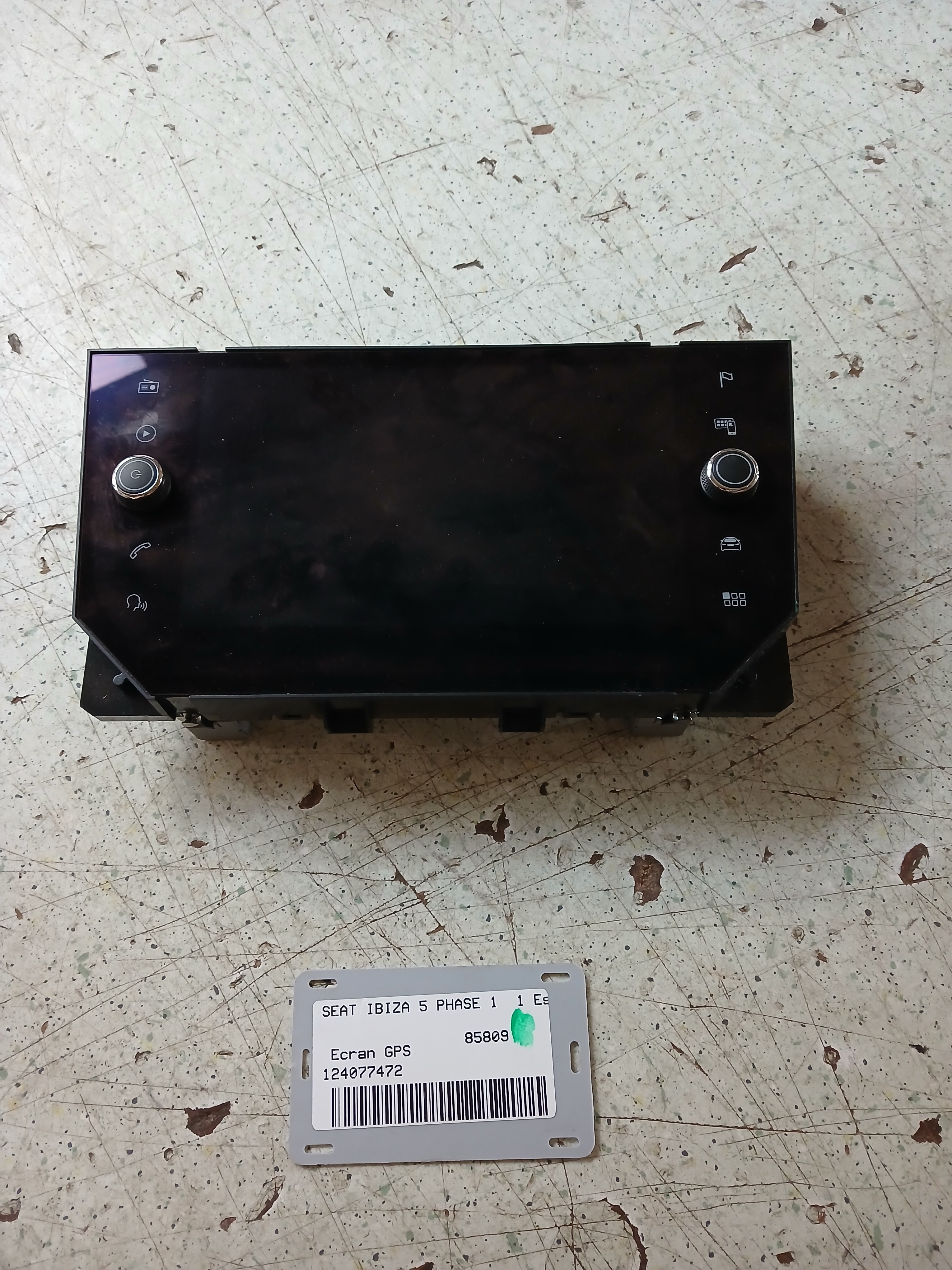 Ecran GPS pour SEAT IBIZA 5 PHASE 1 Ecran GPS pour SEAT IBIZA 5 PHASE 1