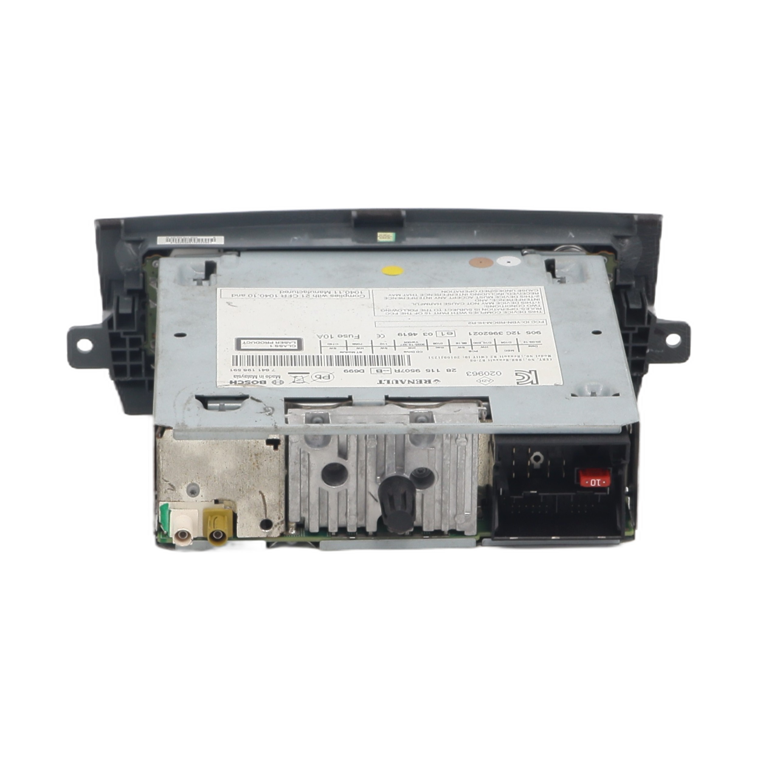 Autoradio d'origine pour RENAULT KOLEOS 1 PHASE 2 Autoradio d'origine pour RENAULT KOLEOS 1 PHASE 2