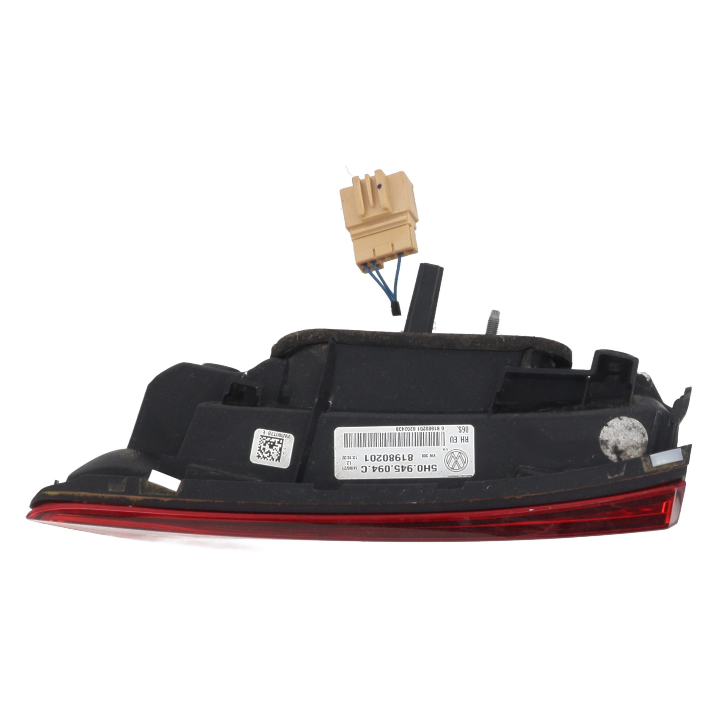 Feu arriere secondaire droit (feux) pour VOLKSWAGEN GOLF 8 PHASE 1 Feu arriere secondaire droit (feux) pour VOLKSWAGEN GOLF 8 PHASE 1
