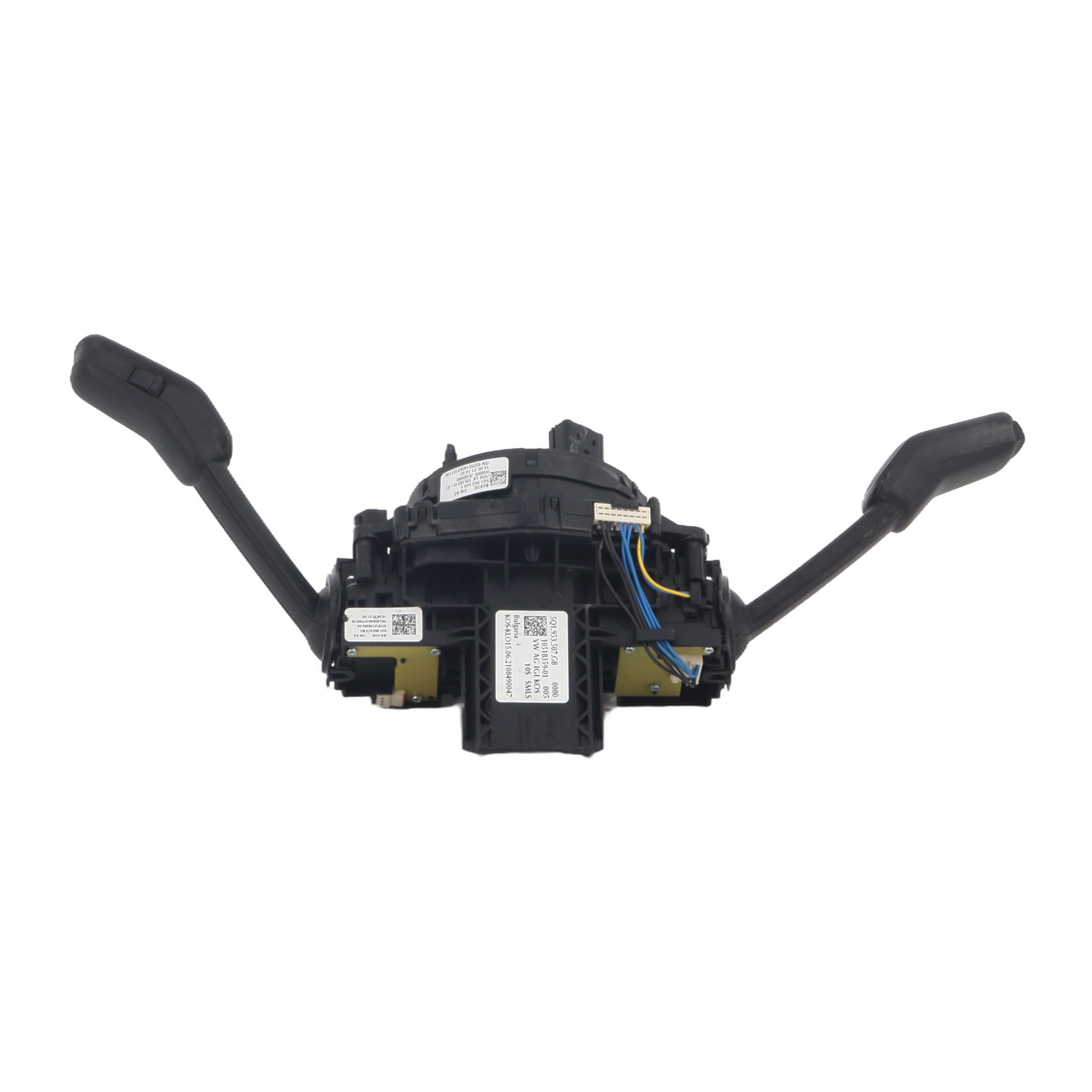 Com (Bloc Contacteur Tournant+Commodo Essuie Glace+Commodo Phare) pour VOLKSWAGEN GOLF 8 PHASE 1 Com (Bloc Contacteur Tournant+Commodo Essuie Glace+Commodo Phare) pour VOLKSWAGEN GOLF 8 PHASE 1