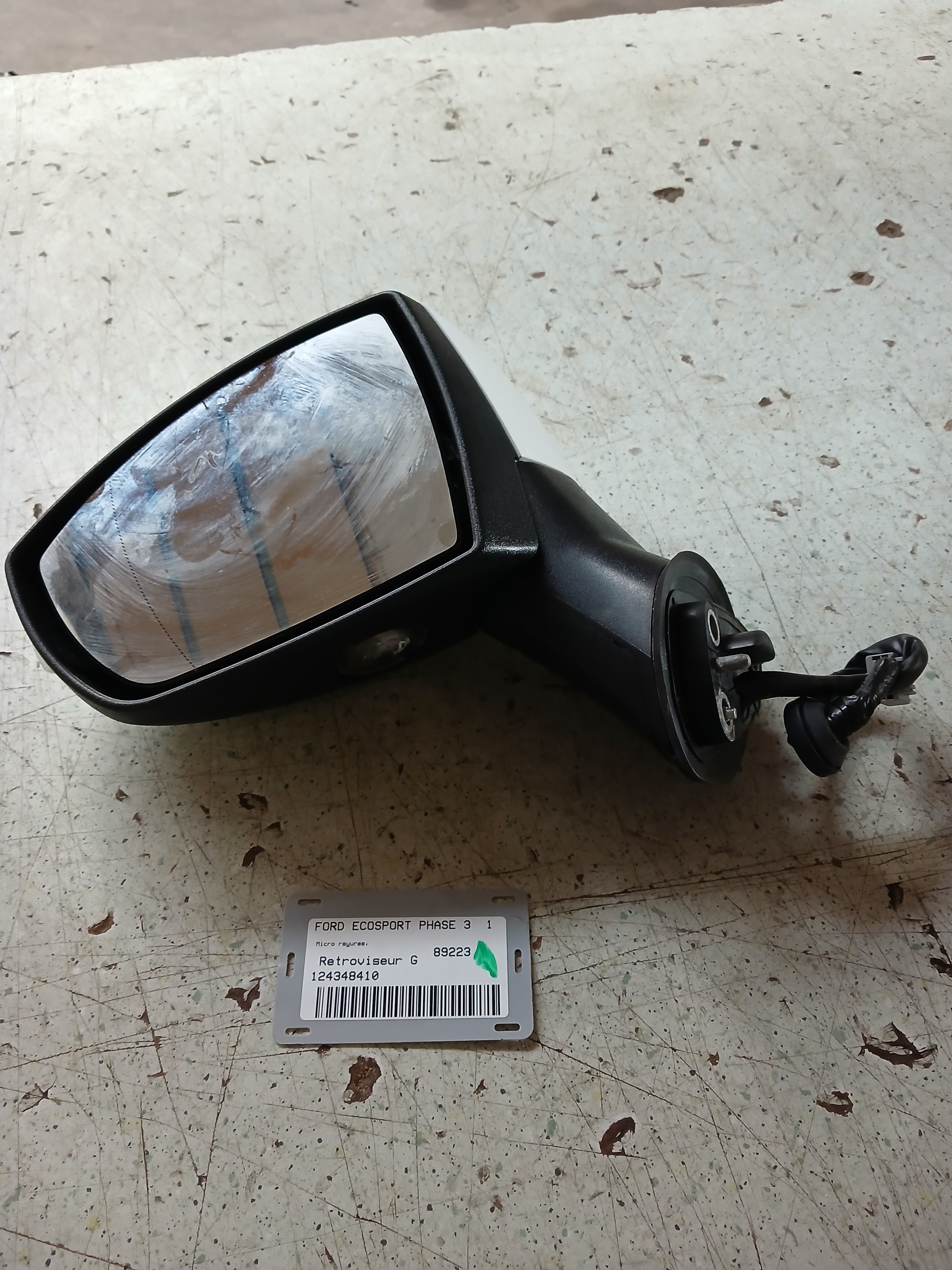 Retroviseur gauche pour FORD ECOSPORT PHASE 3 Retroviseur gauche pour FORD ECOSPORT PHASE 3