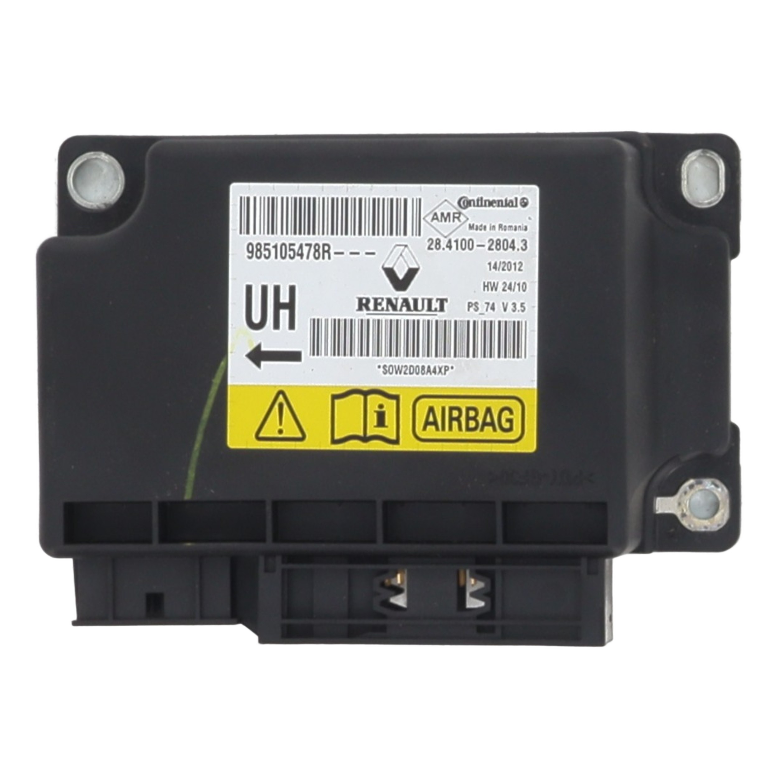 Boitier air bag pour RENAULT MEGANE 3 PHASE 2 Boitier air bag pour RENAULT MEGANE 3 PHASE 2