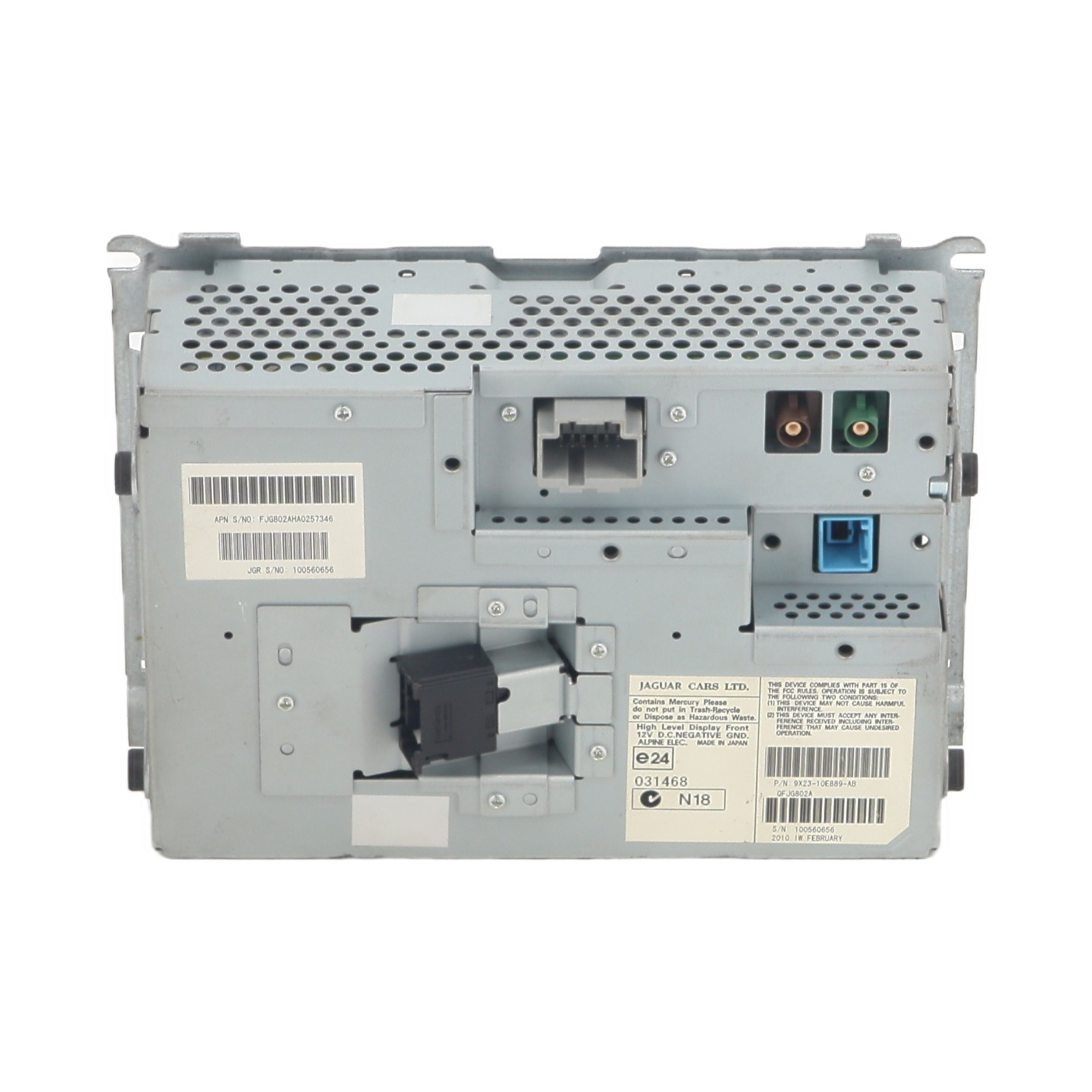 Ecran GPS pour JAGUAR XF 1 PHASE 1 Ecran GPS pour JAGUAR XF 1 PHASE 1