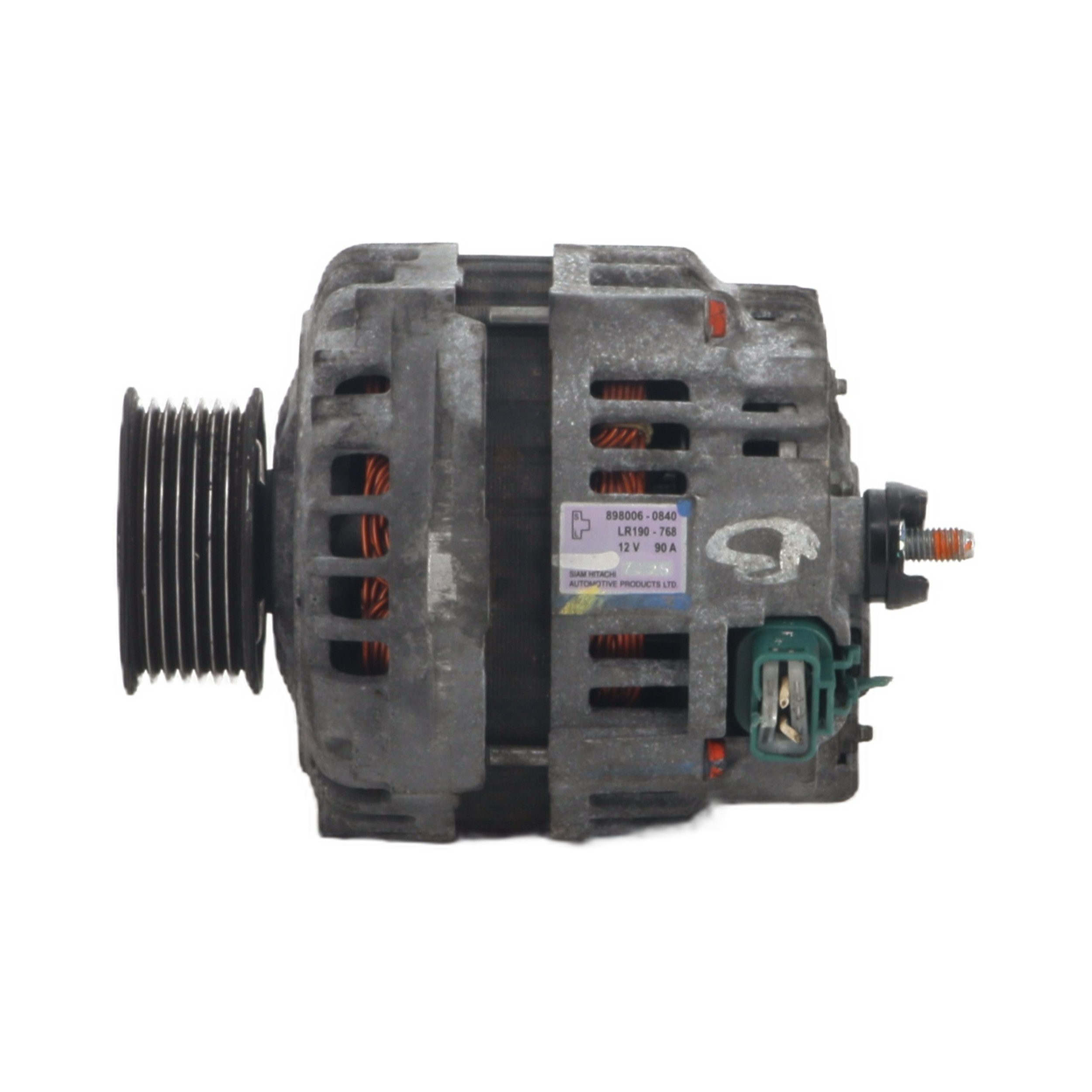 Alternateur pour ISUZU D-MAX 1 PHASE 2 Alternateur pour ISUZU D-MAX 1 PHASE 2