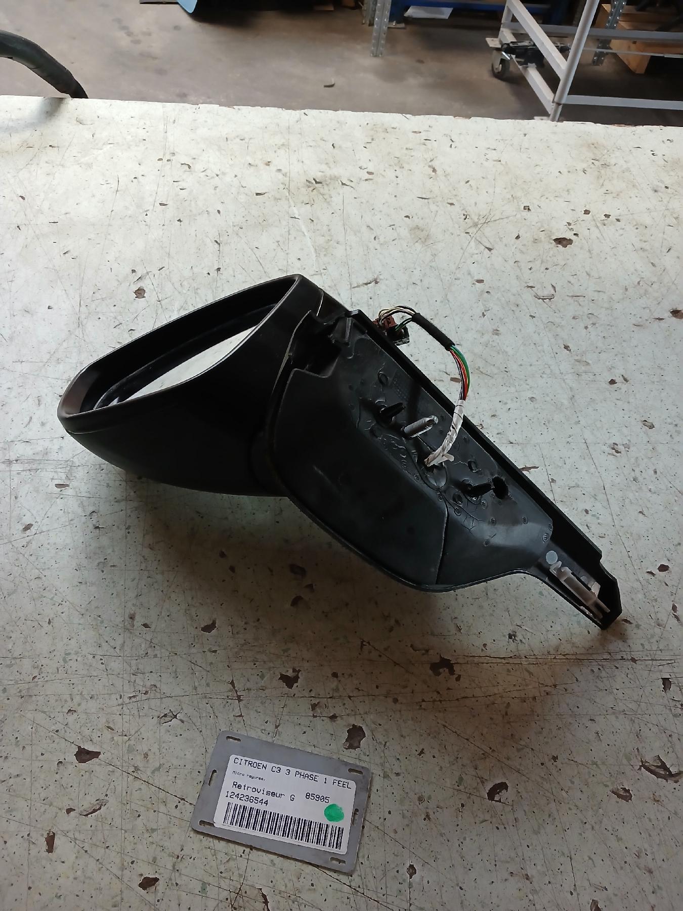 Retroviseur gauche pour CITROEN C3 3 PHASE 1 Retroviseur gauche pour CITROEN C3 3 PHASE 1