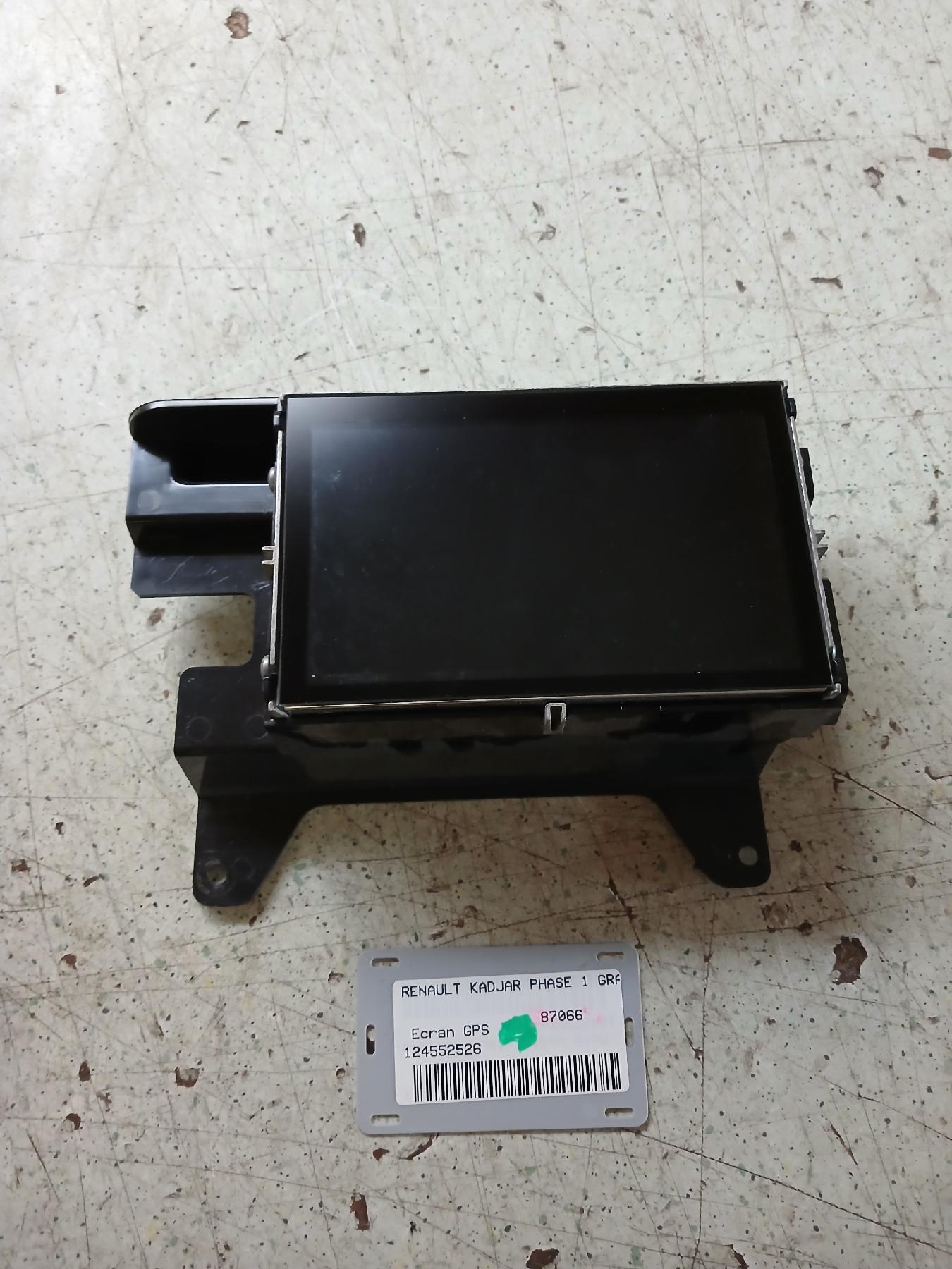 Ecran GPS pour RENAULT KADJAR PHASE 1 Ecran GPS pour RENAULT KADJAR PHASE 1