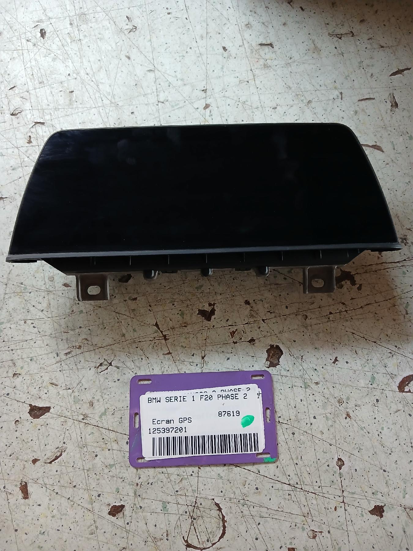 Ecran GPS pour BMW SERIE 1 F20 PHASE 2 Ecran GPS pour BMW SERIE 1 F20 PHASE 2