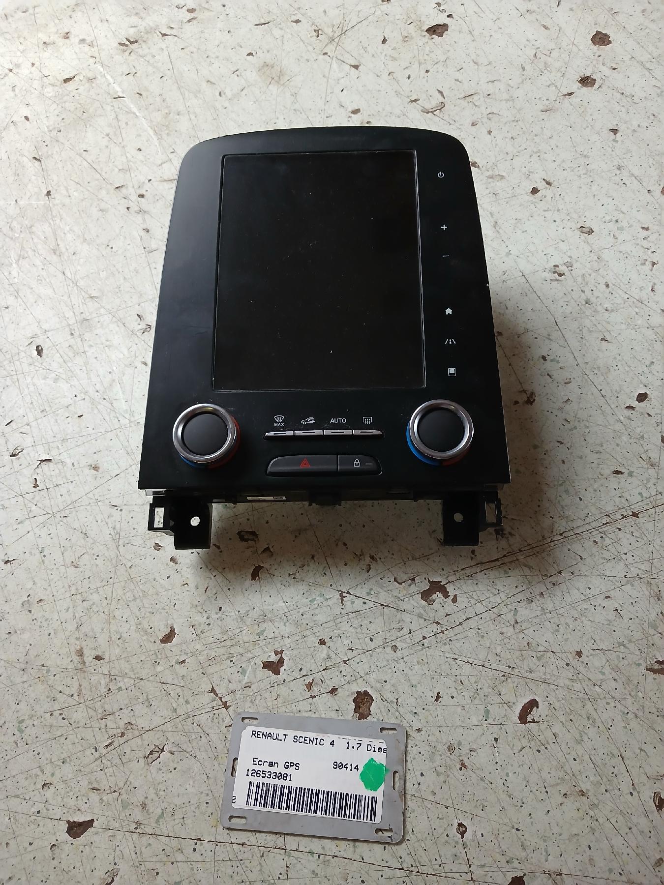 Ecran GPS pour RENAULT SCENIC 4 Ecran GPS pour RENAULT SCENIC 4