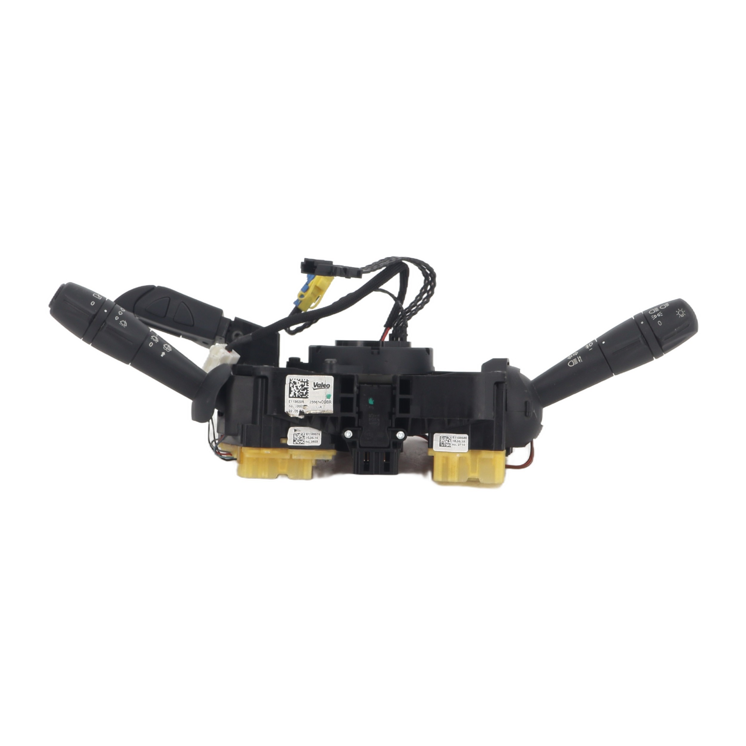 Com (Bloc Contacteur Tournant+Commodo Essuie Glace+Commodo Phare) pour RENAULT TWINGO 3 PHASE 1 Com (Bloc Contacteur Tournant+Commodo Essuie Glace+Commodo Phare) pour RENAULT TWINGO 3 PHASE 1