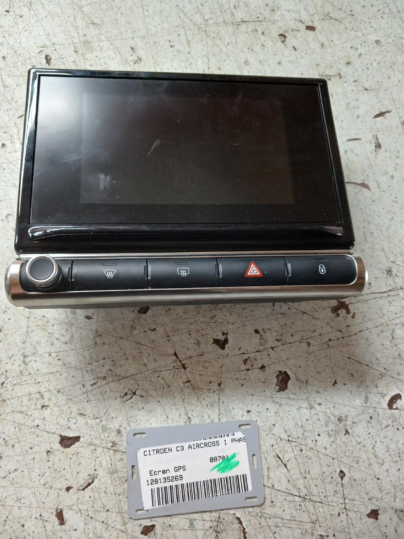 Ecran GPS pour CITROEN C3 AIRCROSS PHASE 1 Ecran GPS pour CITROEN C3 AIRCROSS PHASE 1