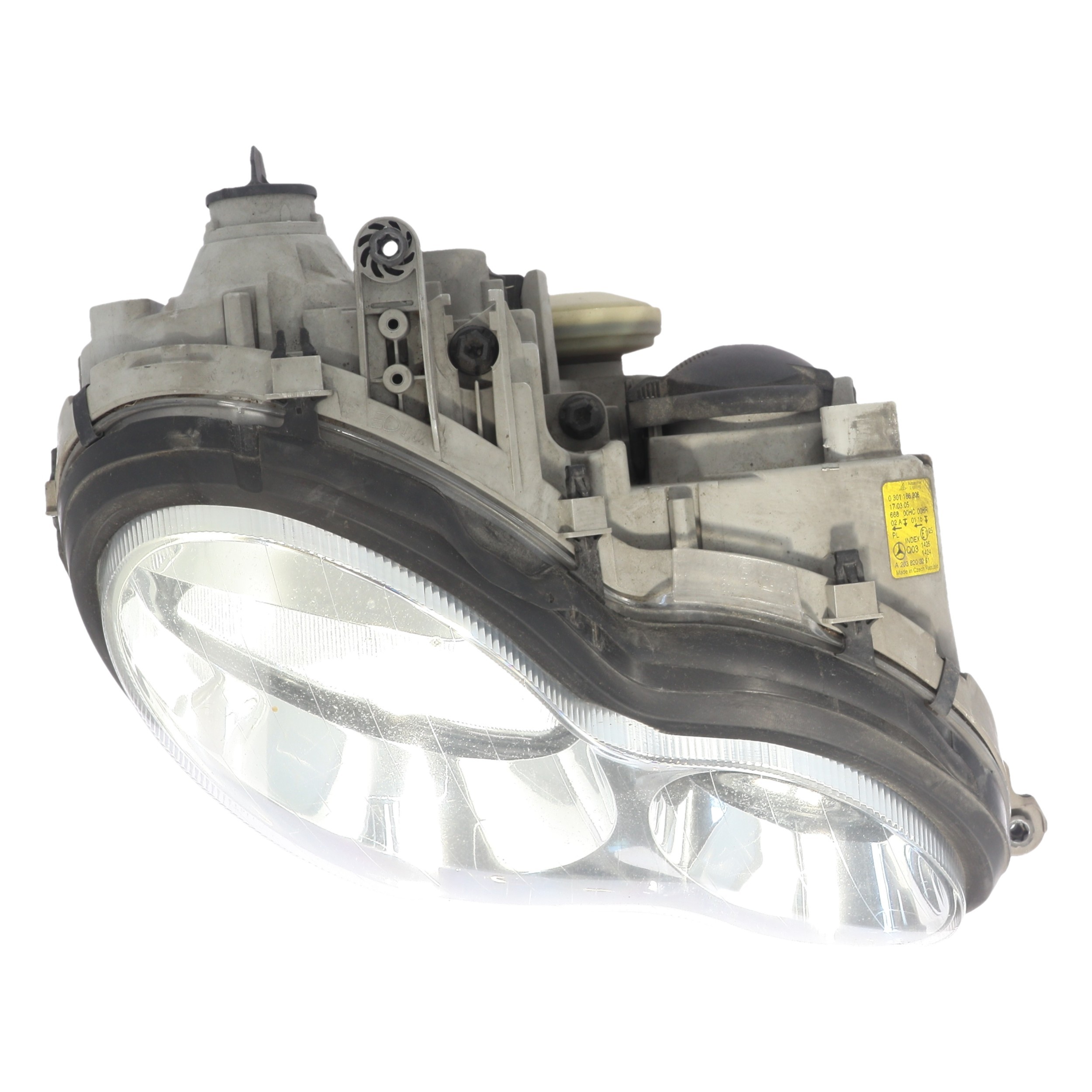 Optique avant principal droit (feux)(phare) pour MERCEDES CLASSE C 203 PHASE 2 Optique avant principal droit (feux)(phare) pour MERCEDES CLASSE C 203 PHASE 2