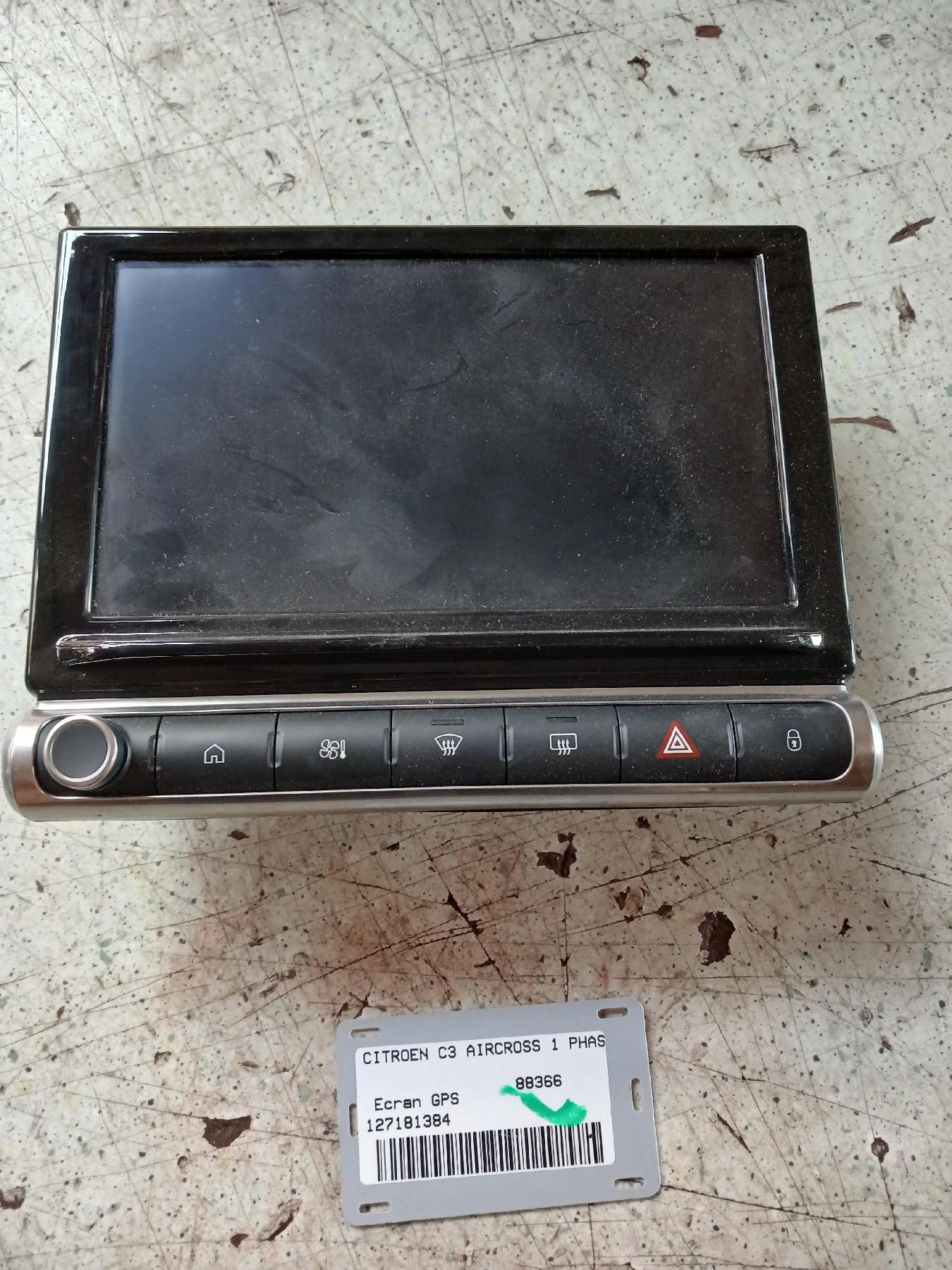 Ecran GPS pour CITROEN C3 AIRCROSS 1 PHASE 2 Ecran GPS pour CITROEN C3 AIRCROSS 1 PHASE 2