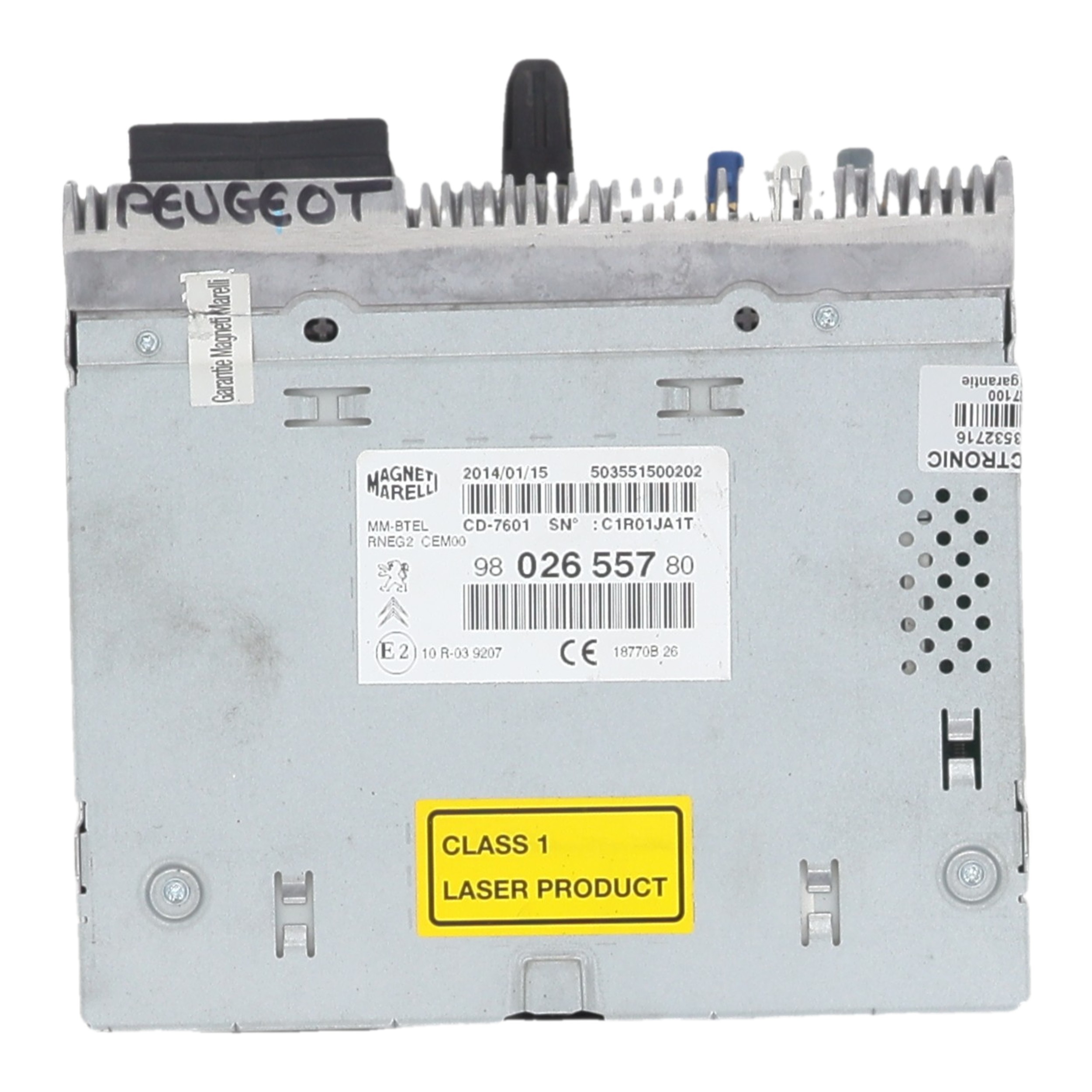Autoradio d'origine pour CITROEN DS4 PHASE 1 Autoradio d'origine pour CITROEN DS4 PHASE 1