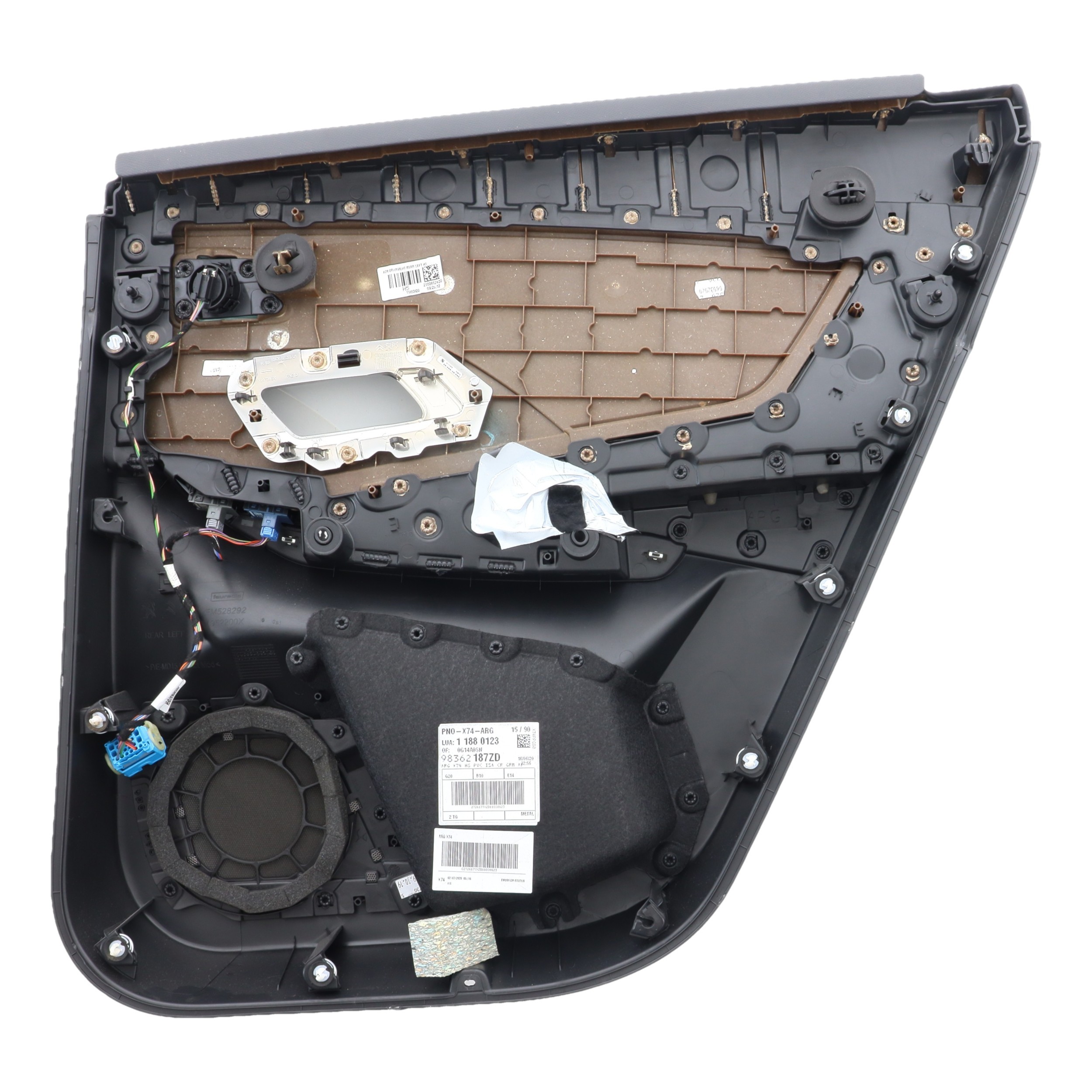 Panneau de porte arriere gauche pour DS DS7 CROSSBACK Panneau de porte arriere gauche pour DS DS7 CROSSBACK