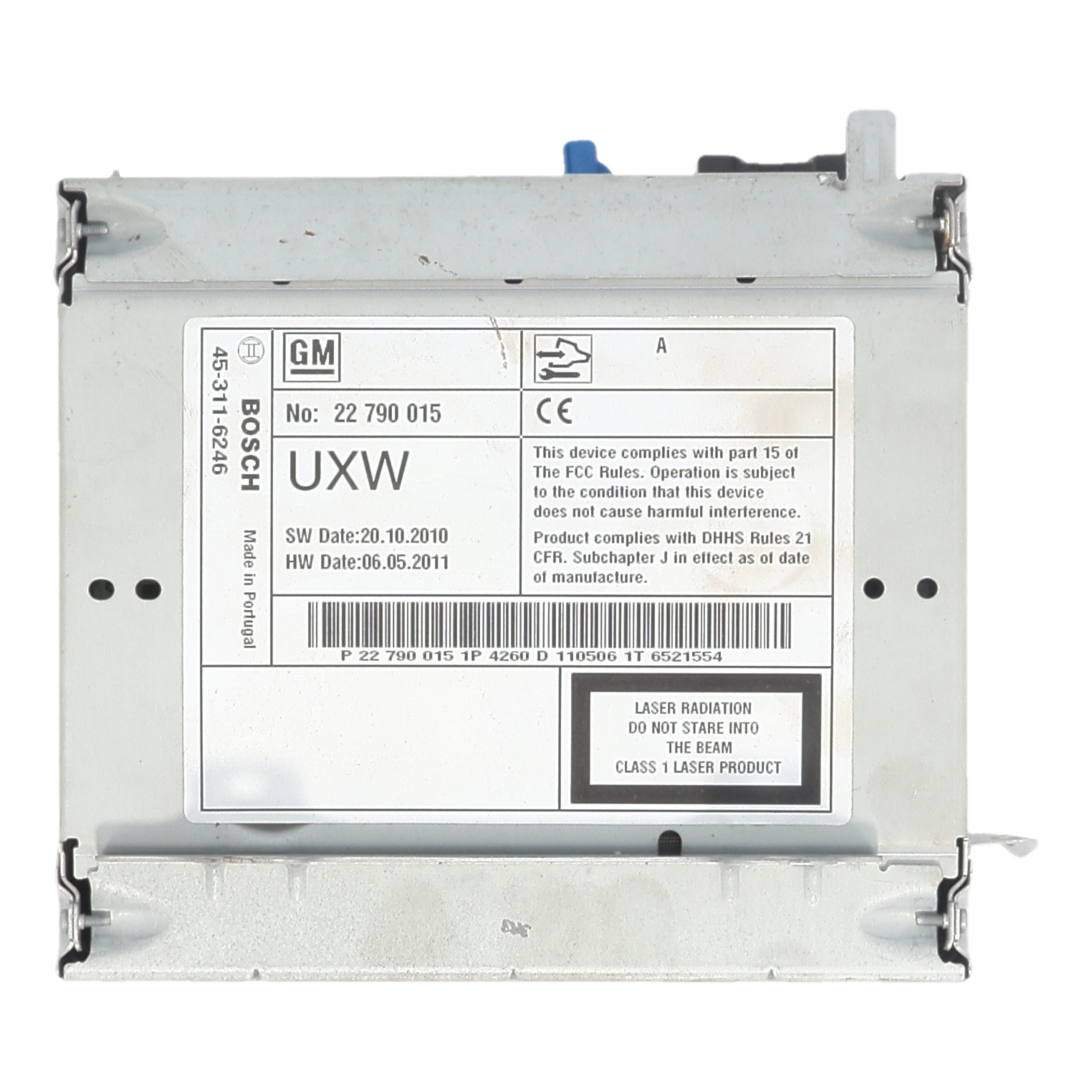 Autoradio d'origine pour OPEL MERIVA B PHASE 1 Autoradio d'origine pour OPEL MERIVA B PHASE 1