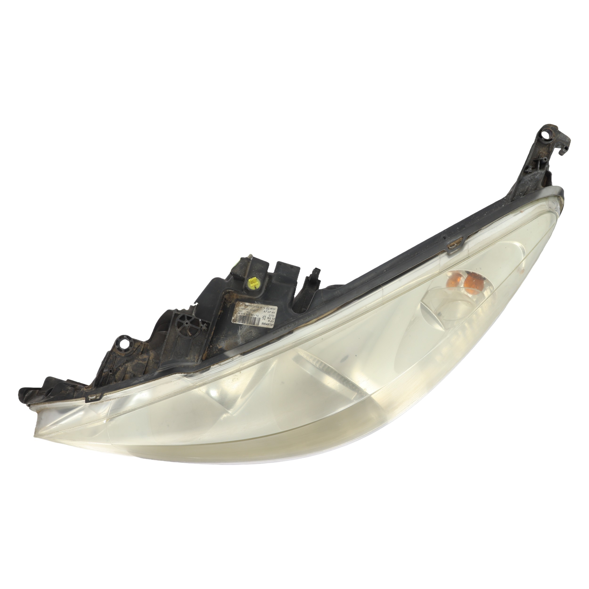 Optique avant principal gauche (feux)(phare) pour PEUGEOT 207 PHASE 1 Optique avant principal gauche (feux)(phare) pour PEUGEOT 207 PHASE 1
