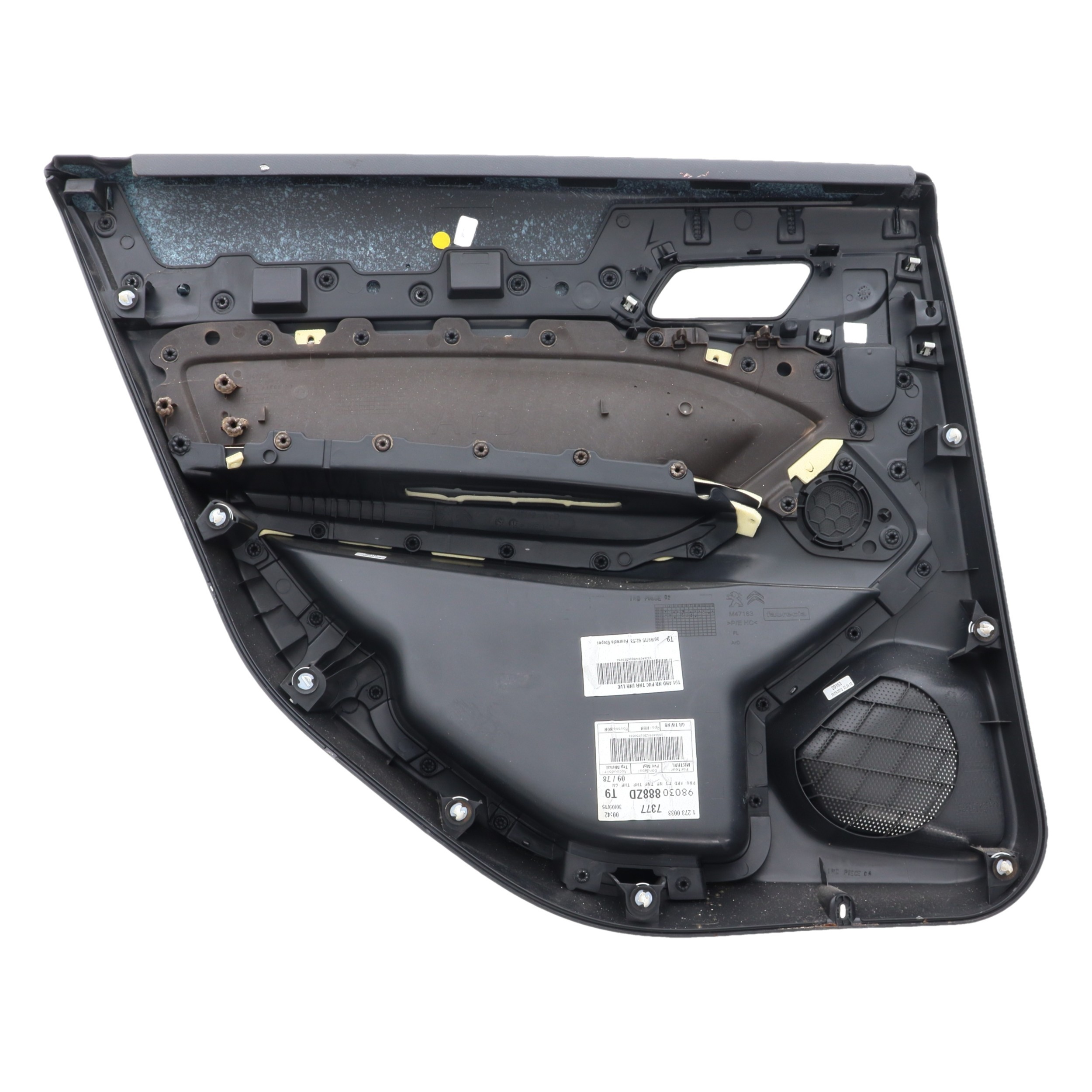 Panneau de porte arriere droit pour PEUGEOT 308 2 PHASE 1 Panneau de porte arriere droit pour PEUGEOT 308 2 PHASE 1