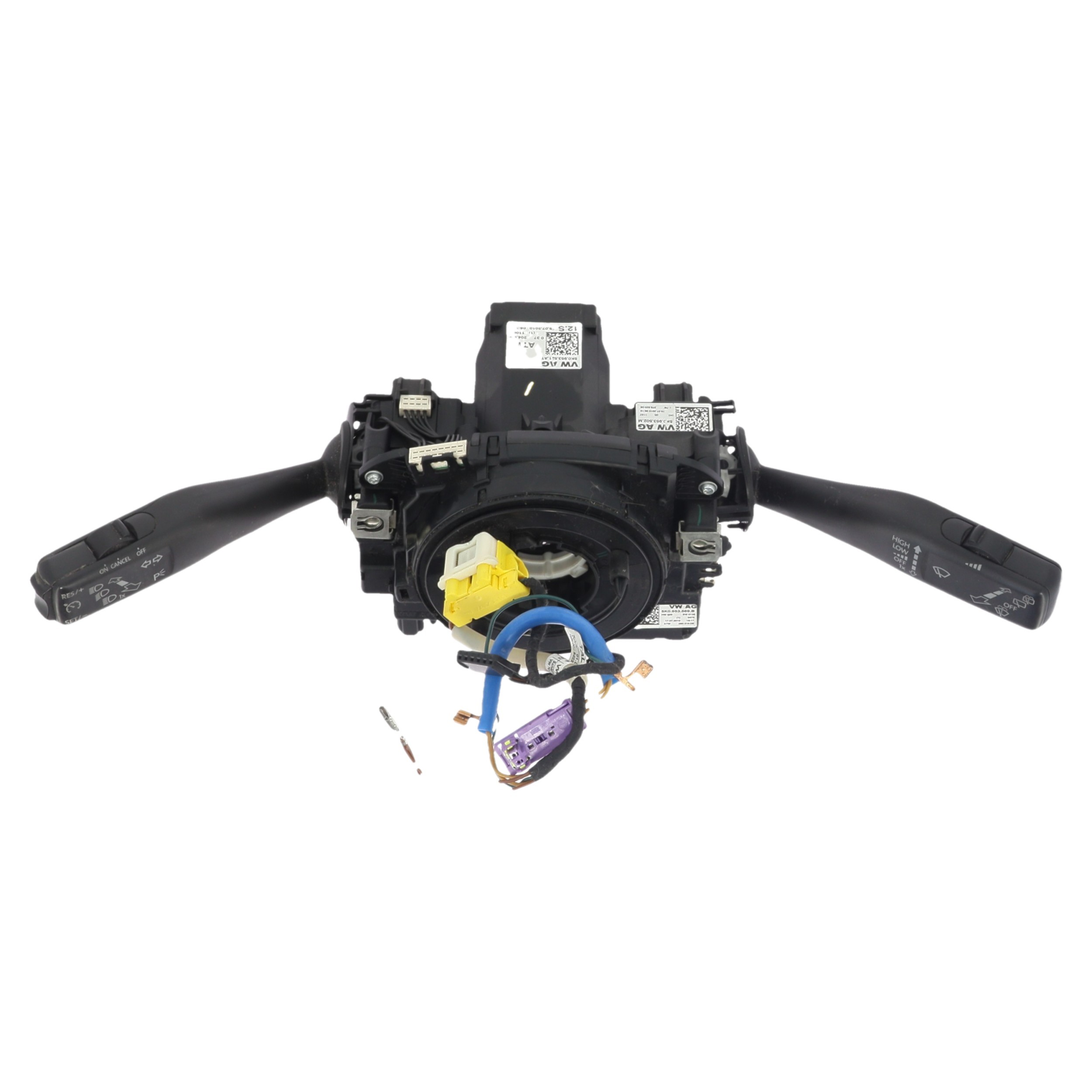 Com (Bloc Contacteur Tournant+Commodo Essuie Glace+Commodo Phare) pour SKODA SUPERB 2 PHASE 1 BREAK Com (Bloc Contacteur Tournant+Commodo Essuie Glace+Commodo Phare) pour SKODA SUPERB 2 PHASE 1 BREAK