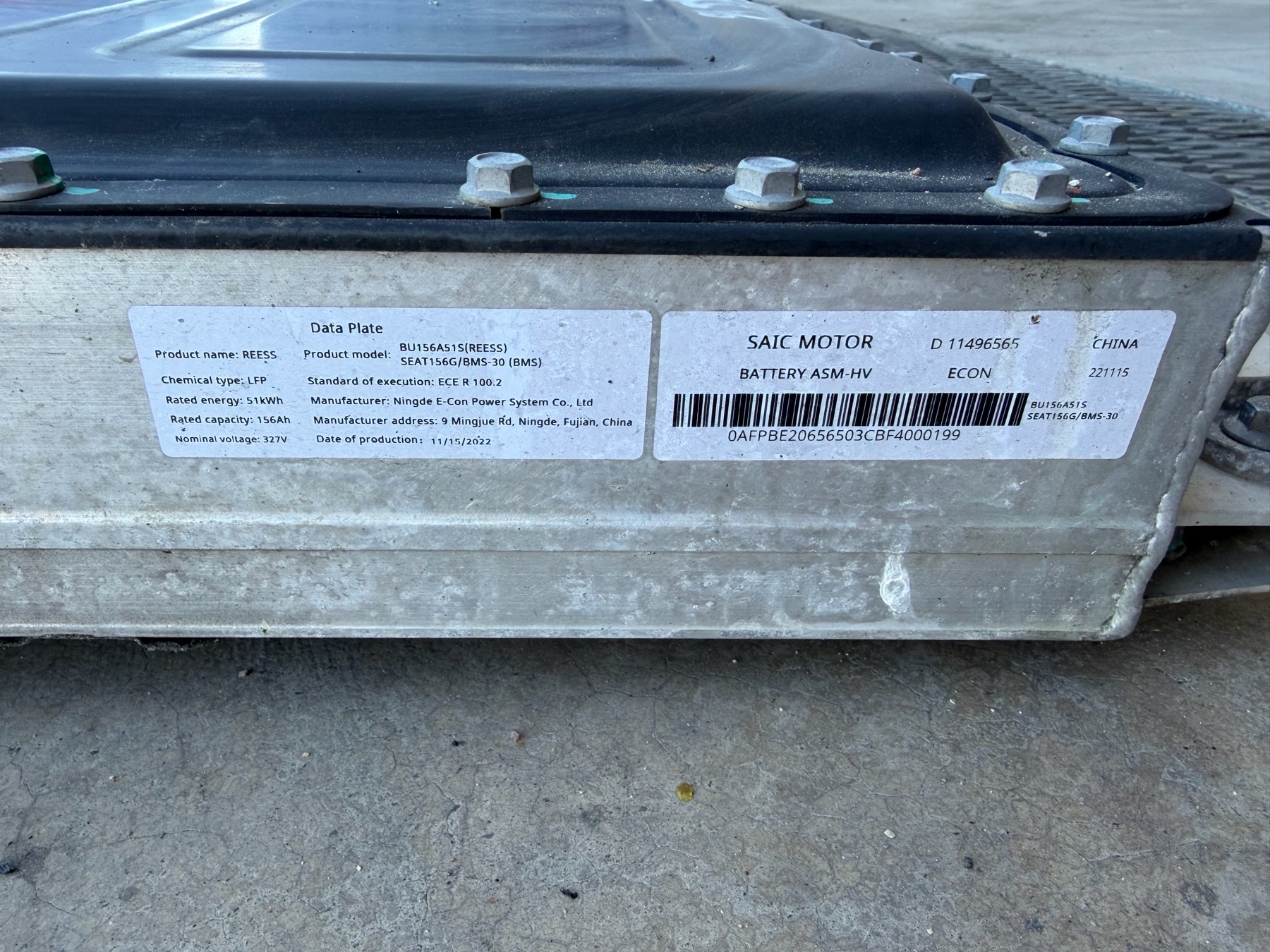Batterie pour MG MG4 Batterie pour MG MG4