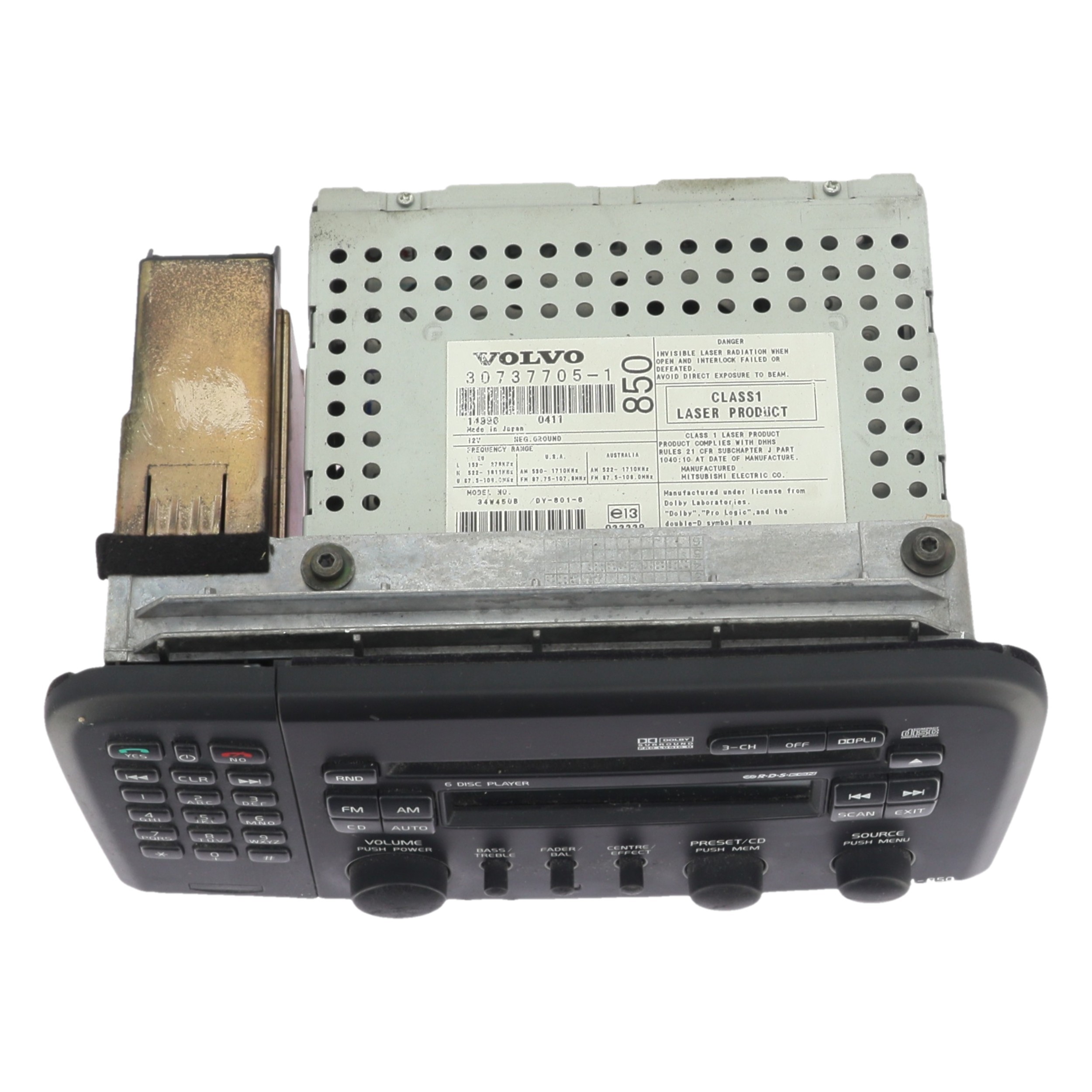 Autoradio d'origine pour VOLVO S 80 1 PHASE 2 Autoradio d'origine pour VOLVO S 80 1 PHASE 2