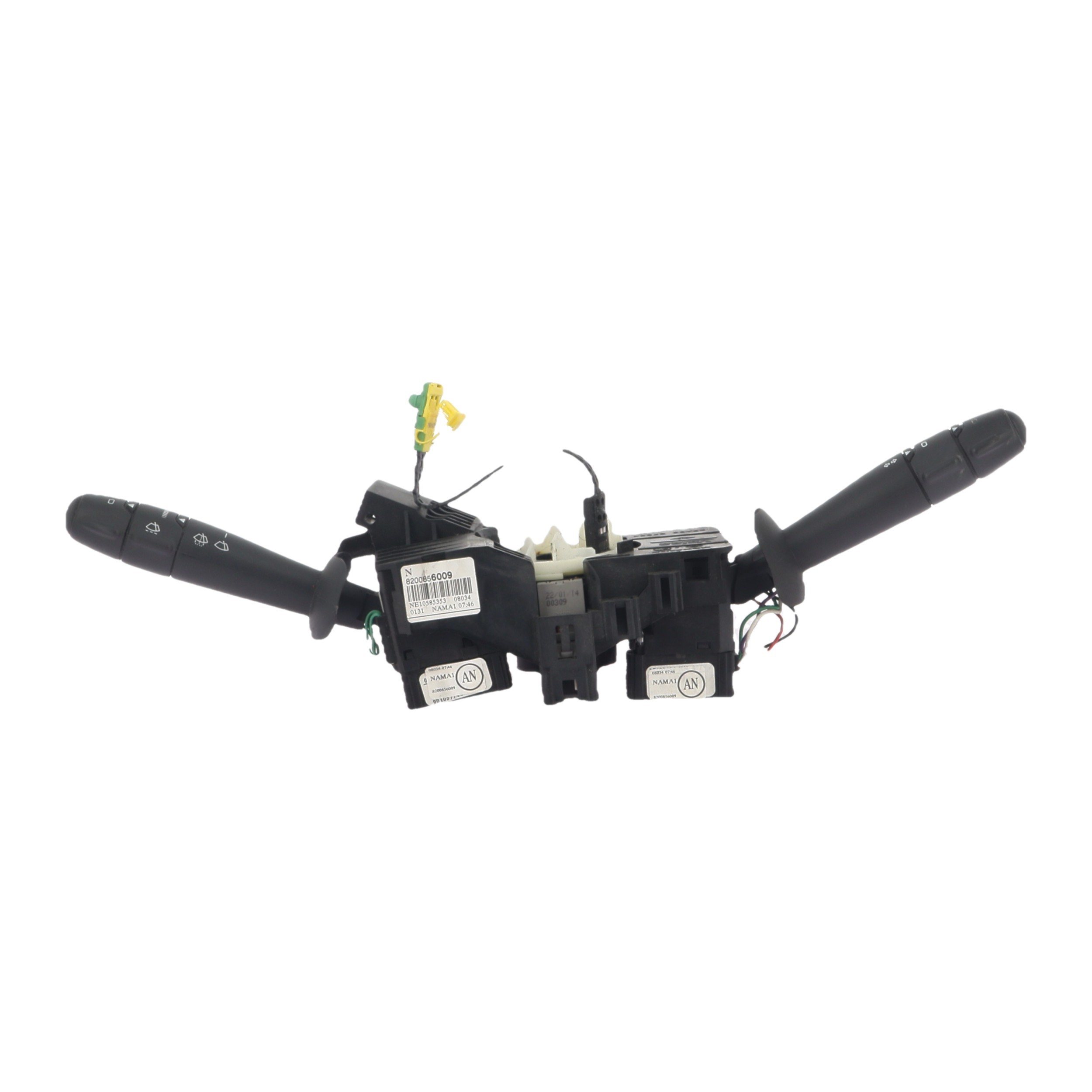 Com (Bloc Contacteur Tournant+Commodo Essuie Glace+Commodo Phare) pour RENAULT TWINGO 2 PHASE 2 Com (Bloc Contacteur Tournant+Commodo Essuie Glace+Commodo Phare) pour RENAULT TWINGO 2 PHASE 2