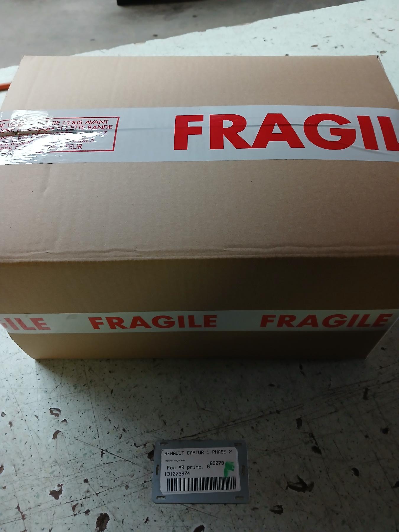 Feu arriere principal gauche (feux) pour RENAULT CAPTUR 1 PHASE 2 Feu arriere principal gauche (feux) pour RENAULT CAPTUR 1 PHASE 2