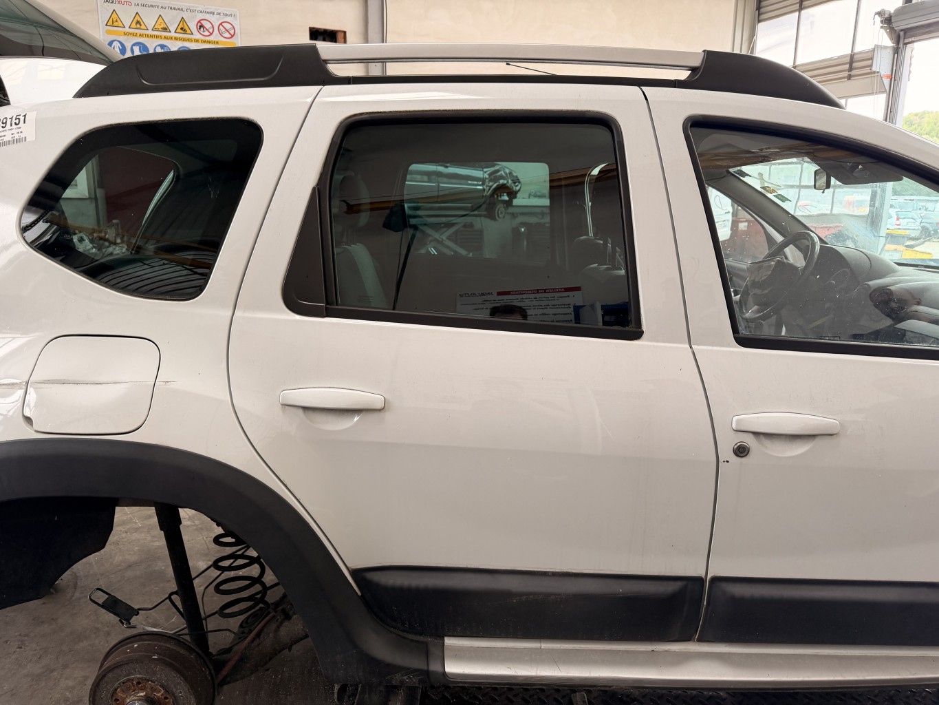 Porte arriere droit pour DACIA DUSTER 1 PHASE 1 Porte arriere droit pour DACIA DUSTER 1 PHASE 1