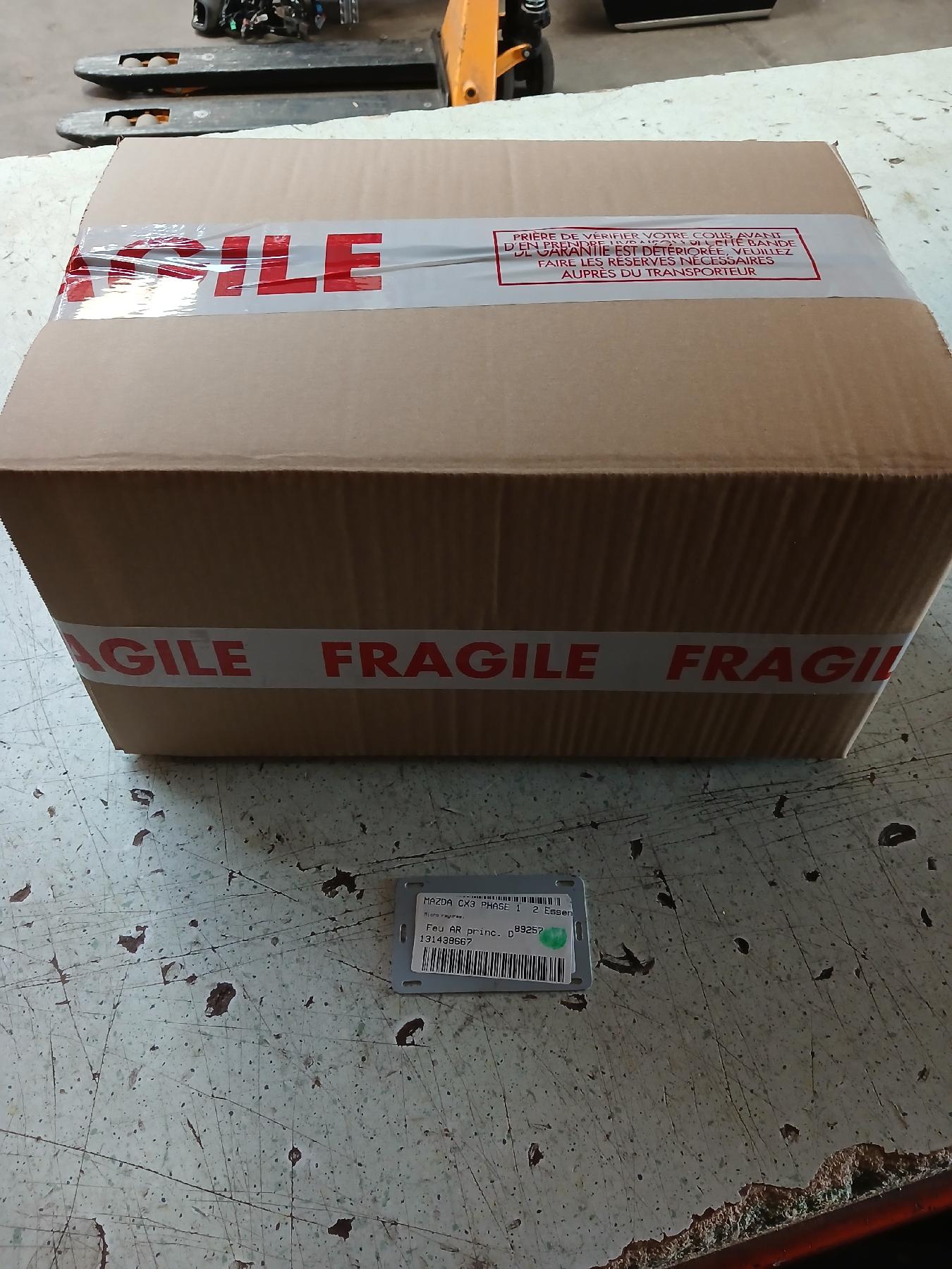 Feu arriere principal droit (feux) pour MAZDA CX3 PHASE 1 Feu arriere principal droit (feux) pour MAZDA CX3 PHASE 1
