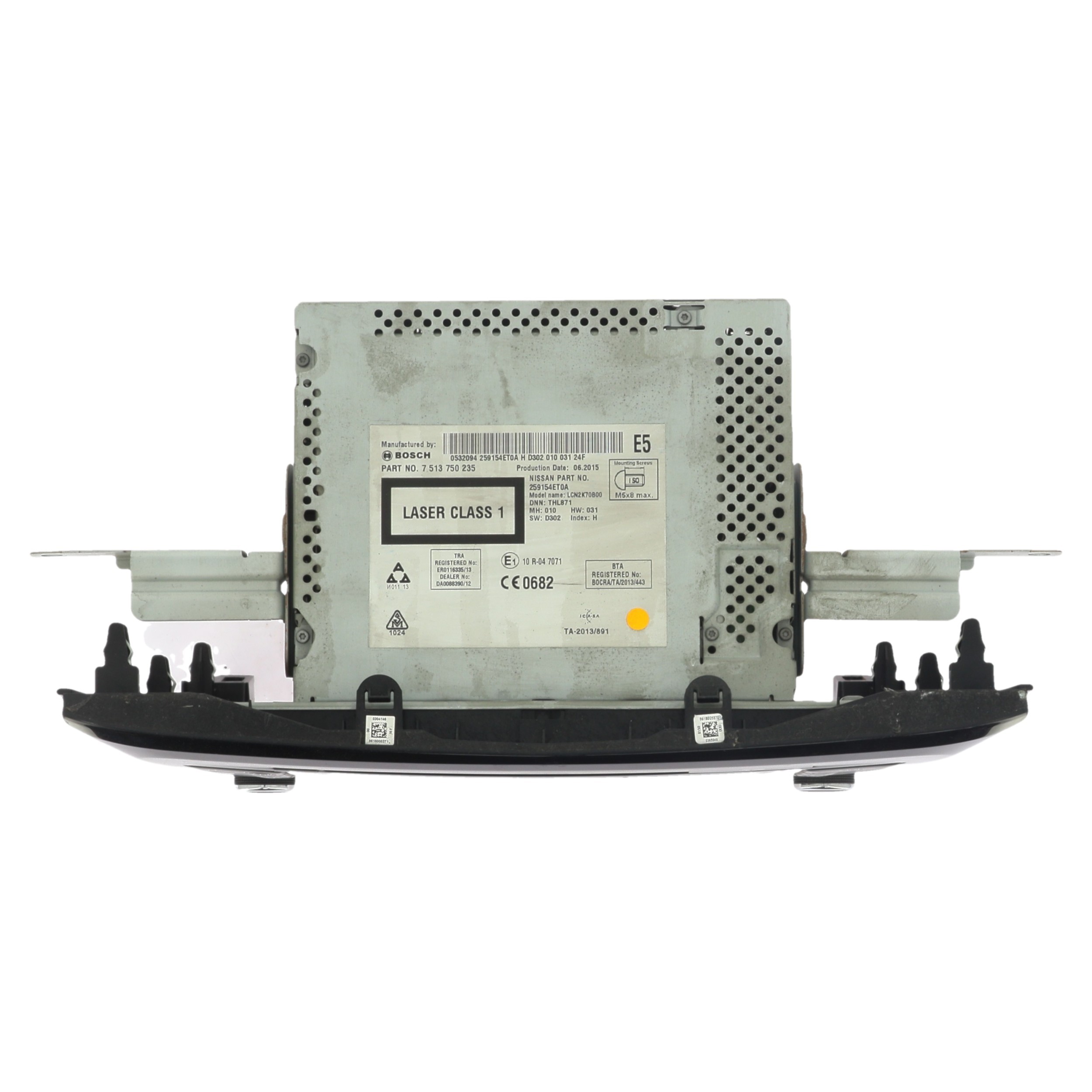 Autoradio d'origine pour NISSAN X-TRAIL 3 PHASE 1 Autoradio d'origine pour NISSAN X-TRAIL 3 PHASE 1