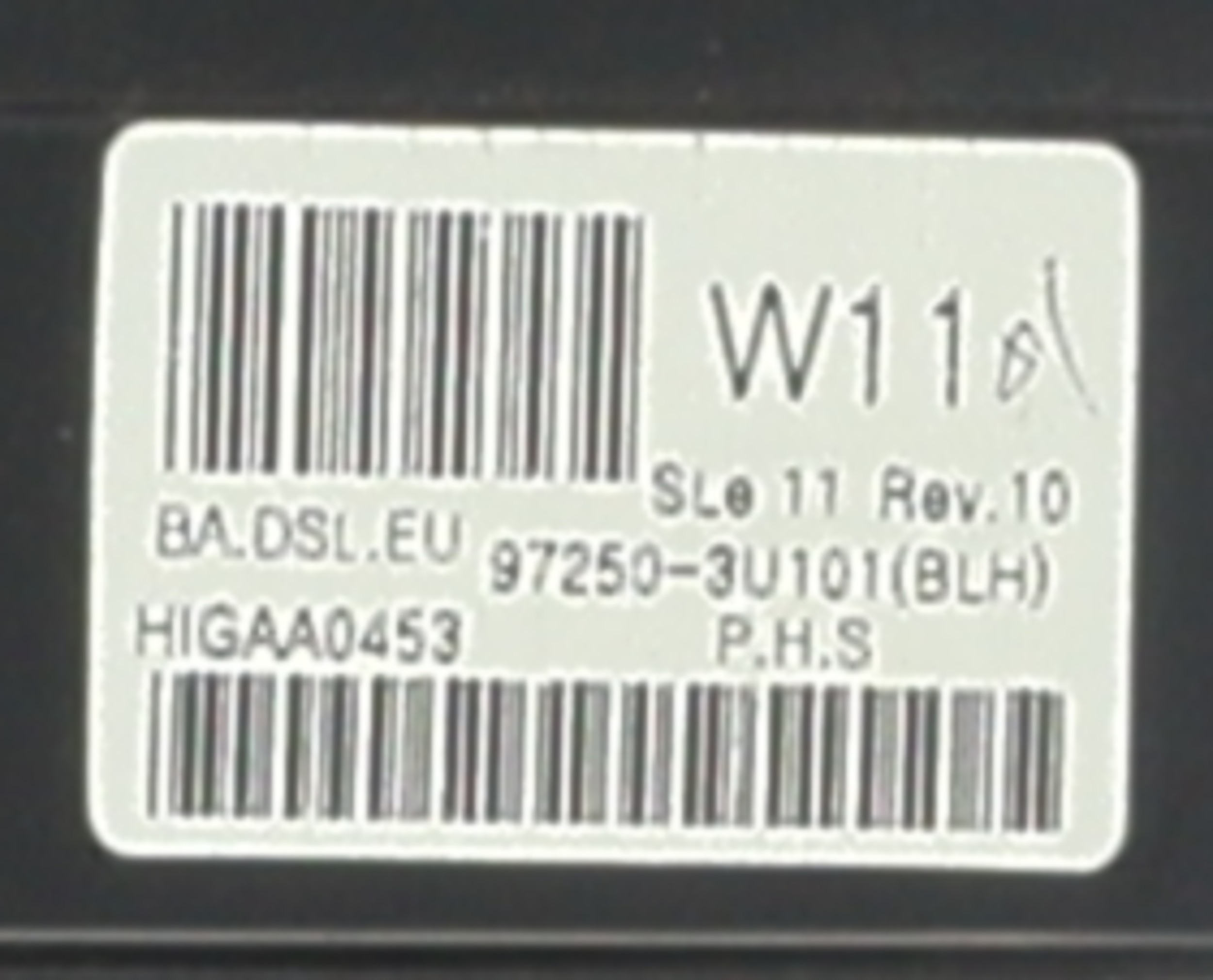 Commande chauffage pour KIA SPORTAGE 3 PHASE 2 Commande chauffage pour KIA SPORTAGE 3 PHASE 2