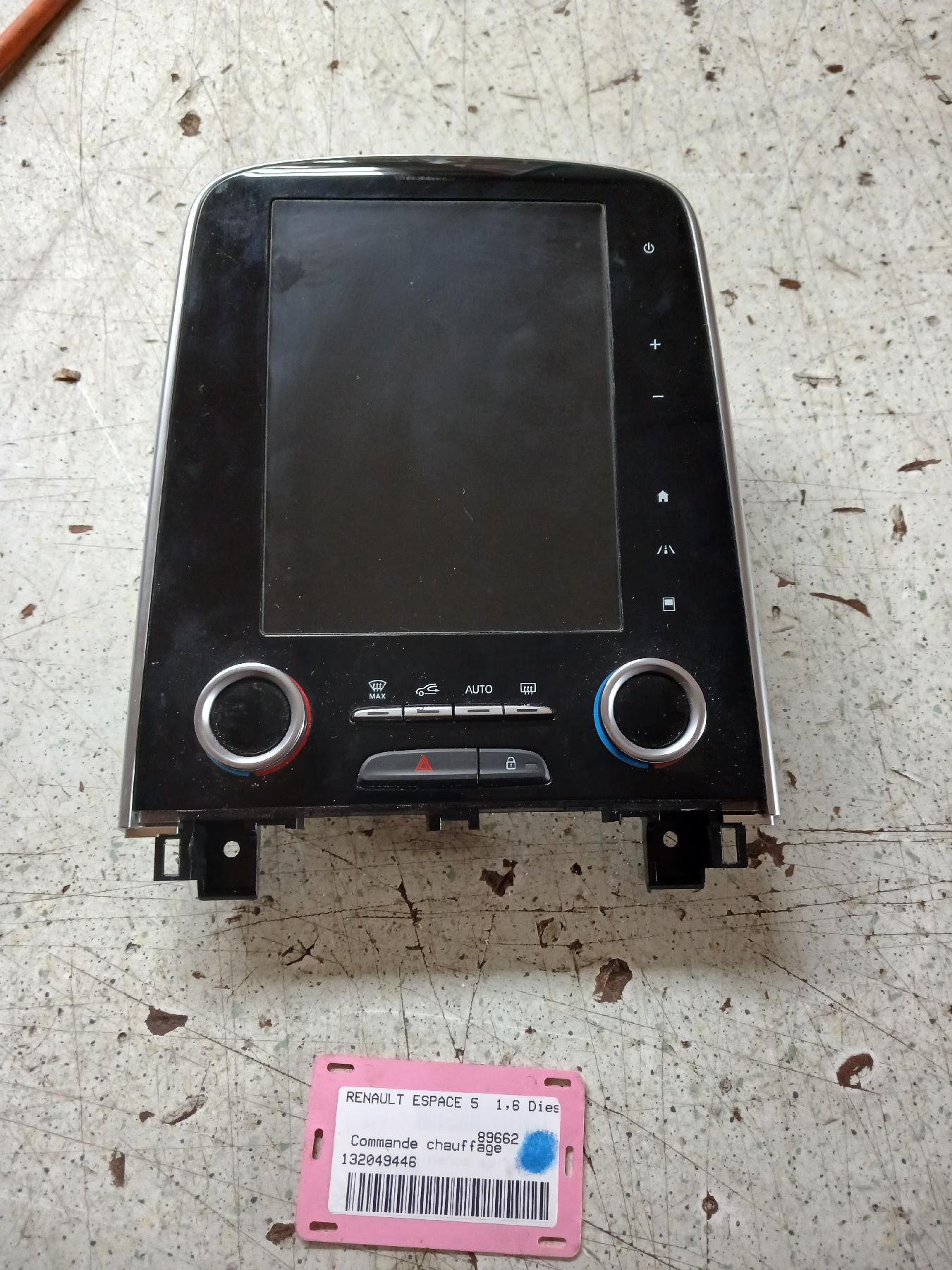 Commande chauffage pour RENAULT ESPACE 5 Commande chauffage pour RENAULT ESPACE 5